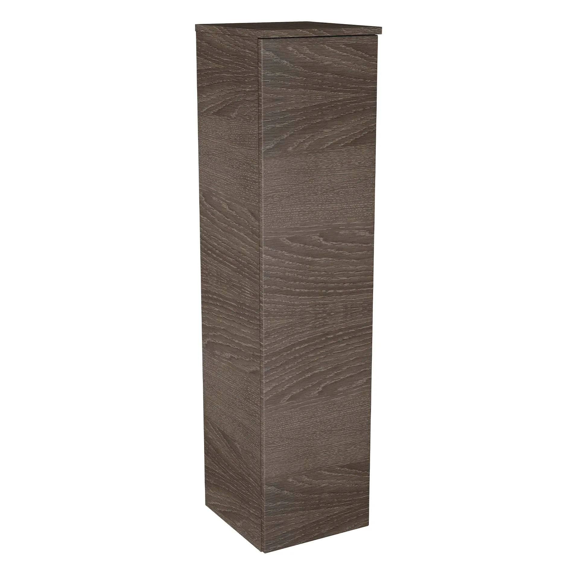 Lanzet Midischrank 30 cm, rechts, Dunkelbraun