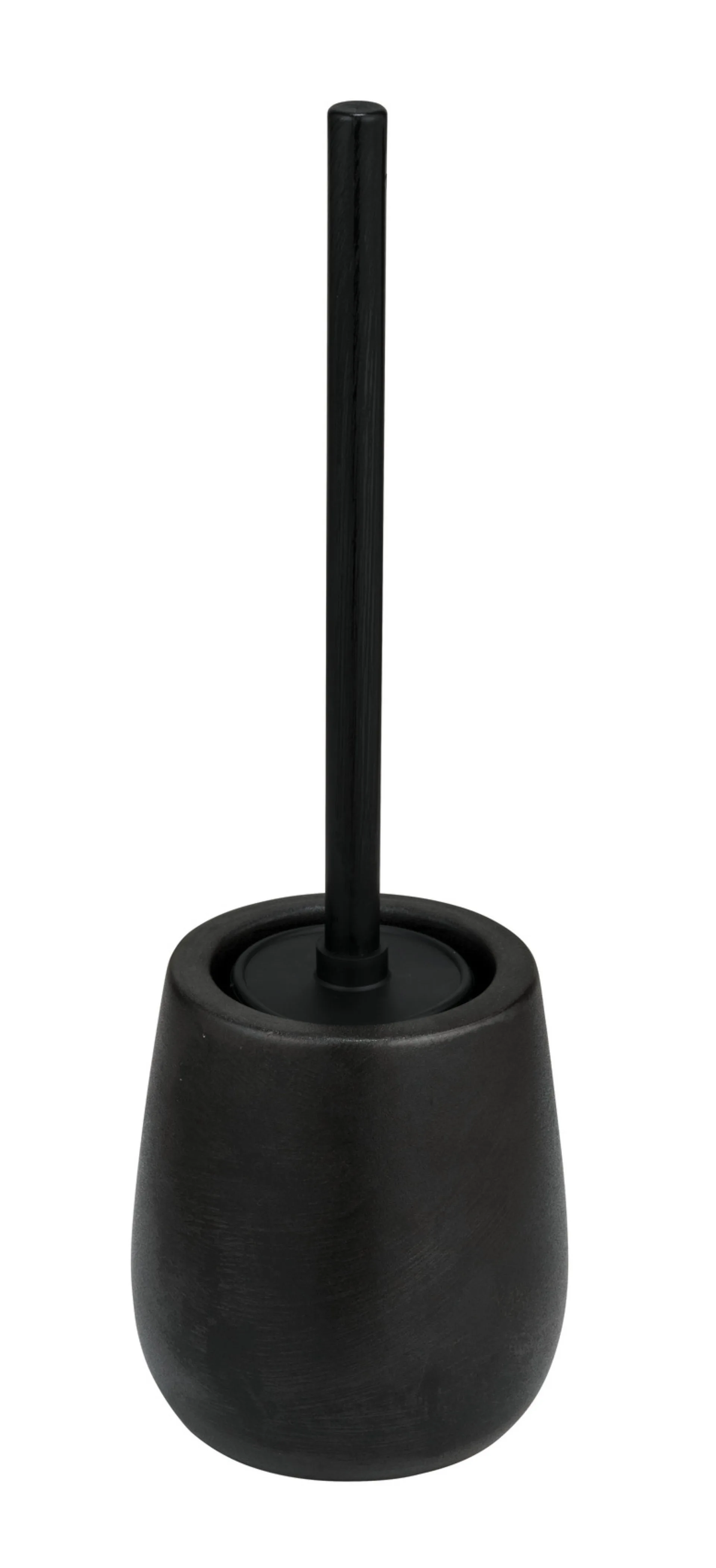 WENKO NERNO WC-Garnitur, Schwarz, Keramik