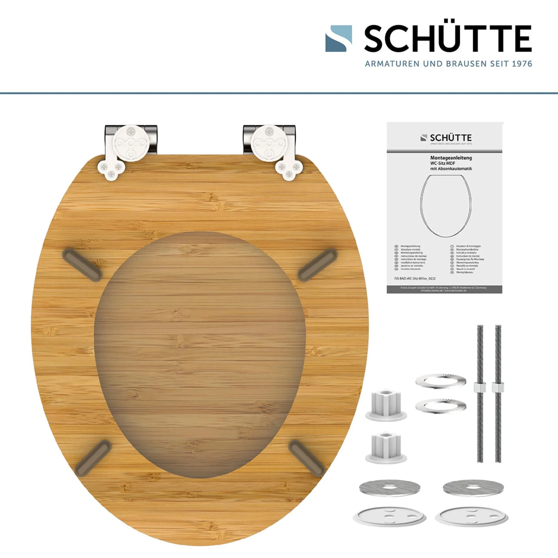 Schütte DONT HURRY WC-Sitz, mit Absenkautomatik