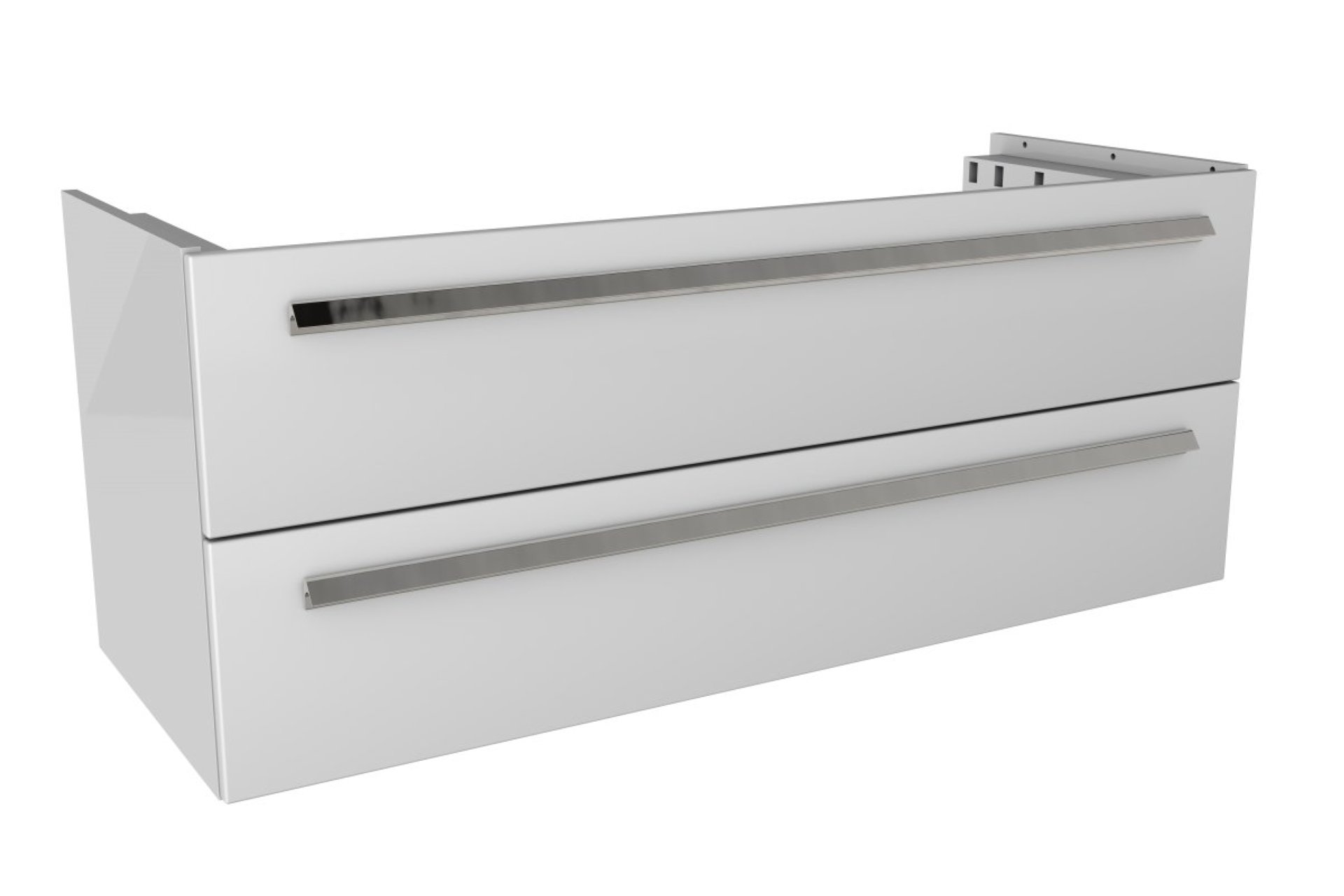 LANZET K1 Waschbeckenunterschrank 120 cm, Weiß