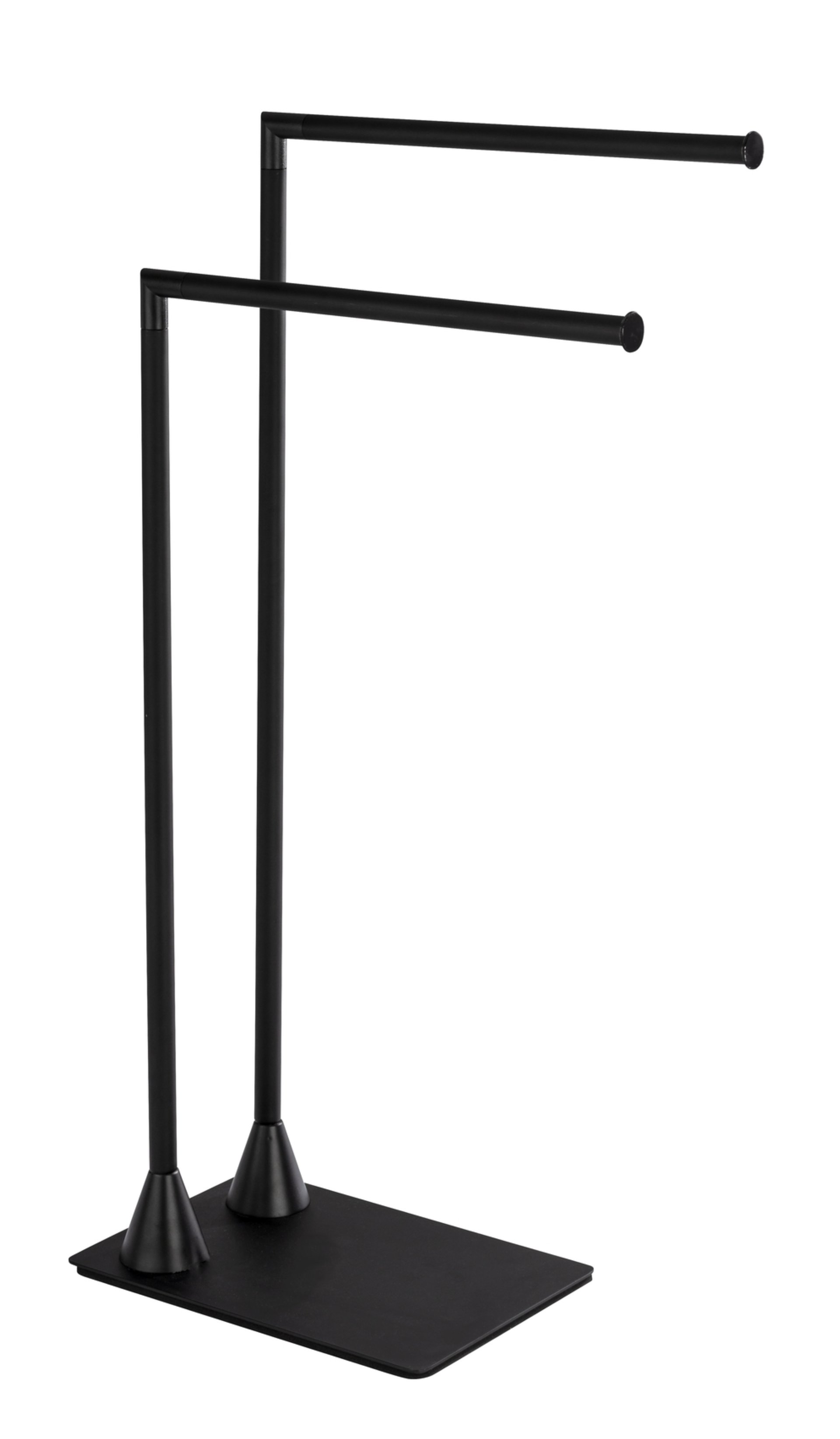 WENKO HELLA Handtuchhalter, Schwarz matt