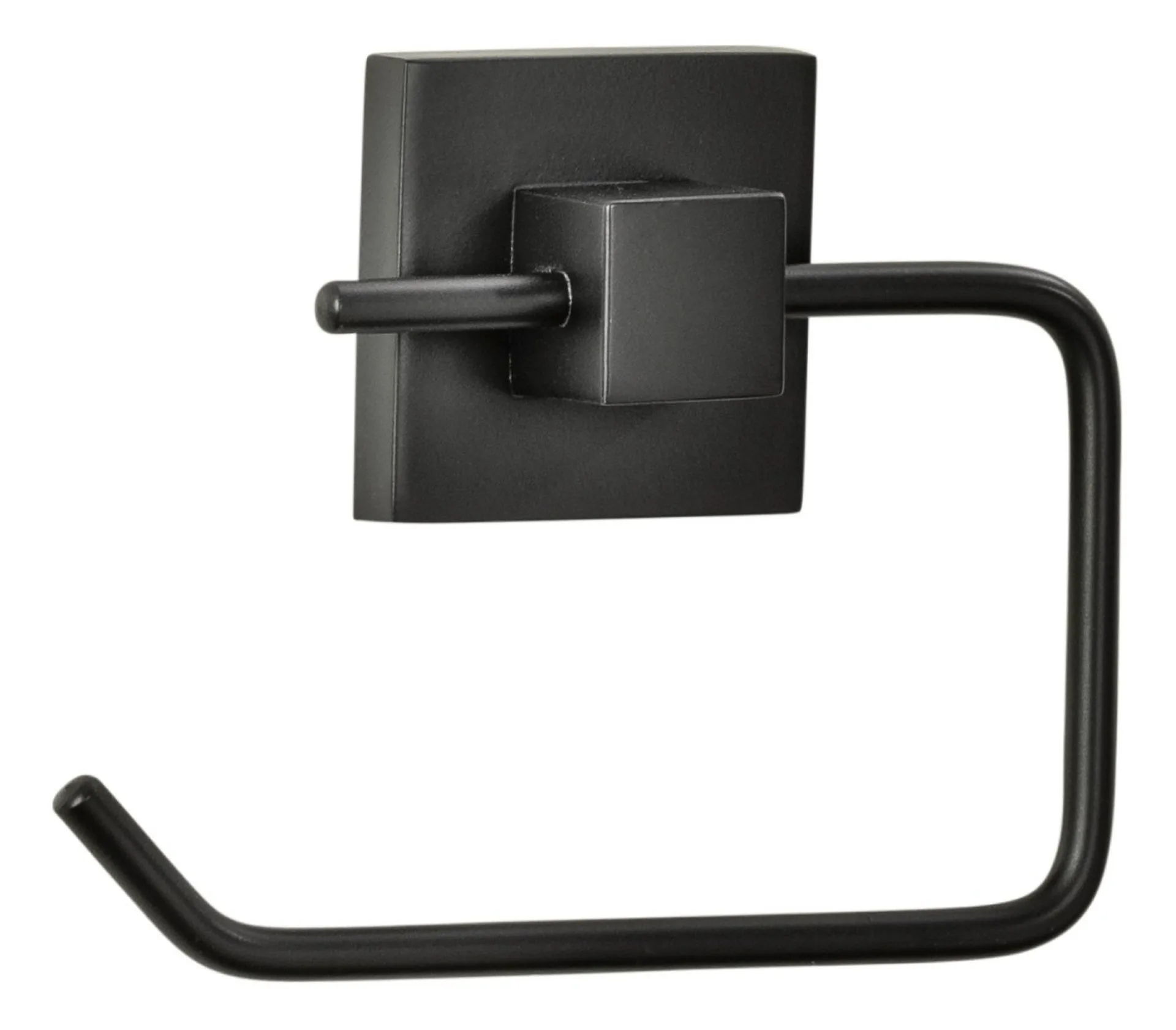 FACKELMANN NEW YORK Toilettenpapierhalter, Schwarz matt