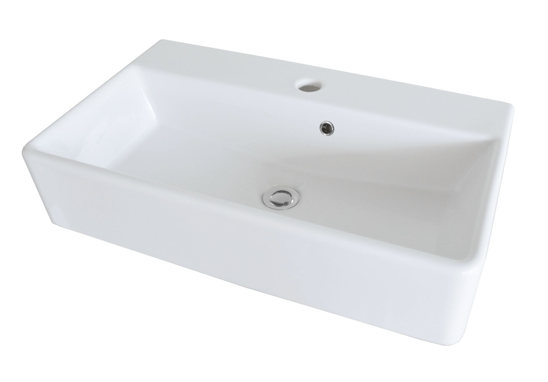 Fackelmann Waschbecken 60 cm aus Keramik