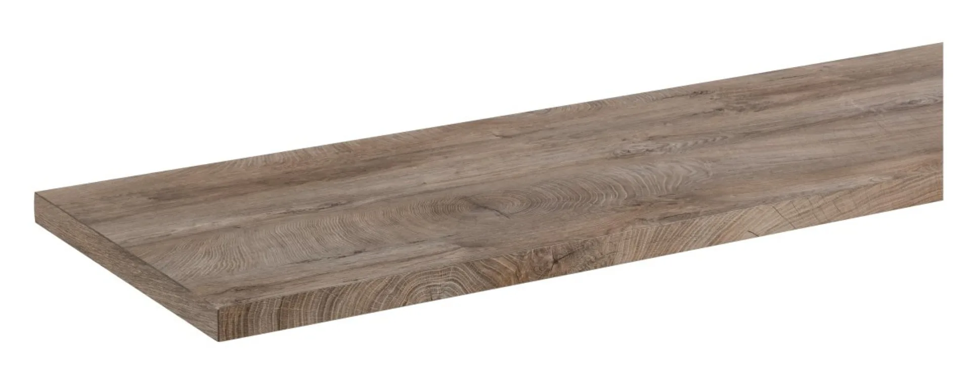 FACKELMANN HYPE 3.0 Waschtischplatte 60 cm breit, Braun, Länge individuell bestellbar