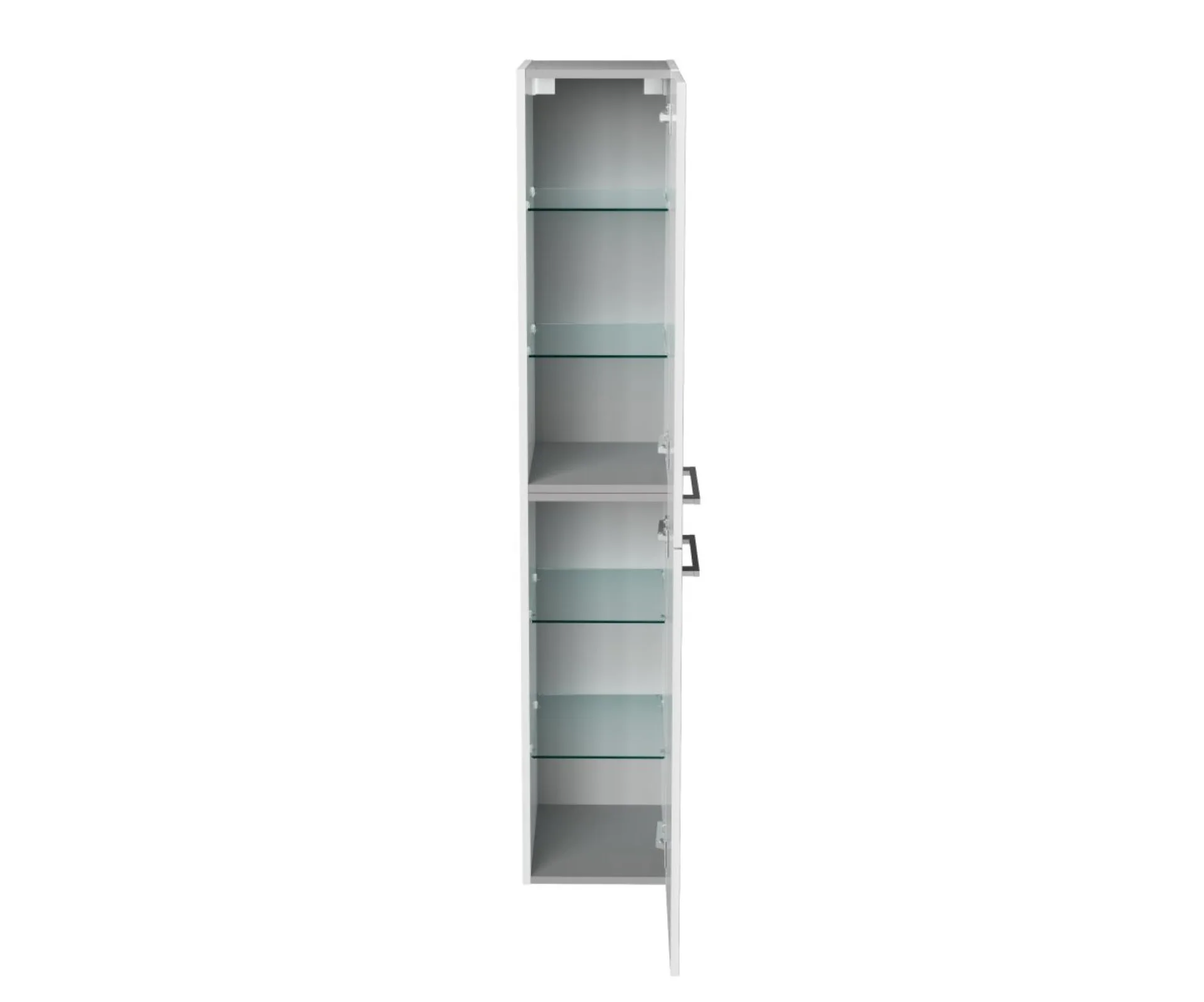 Fackelmann OXFORD Hochschrank 30 cm breit, Weiß