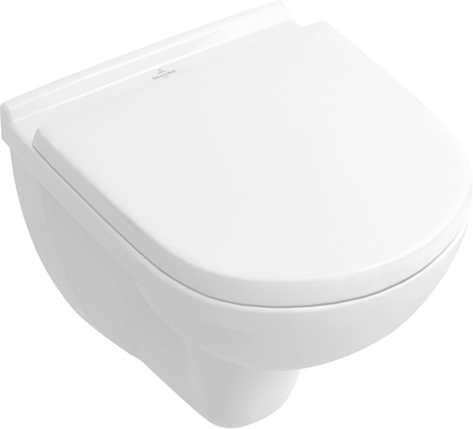 VILLEROY & BOCH O.NOVO Tiefspül-WC 36 cm breit, Weiß, spülrandlos