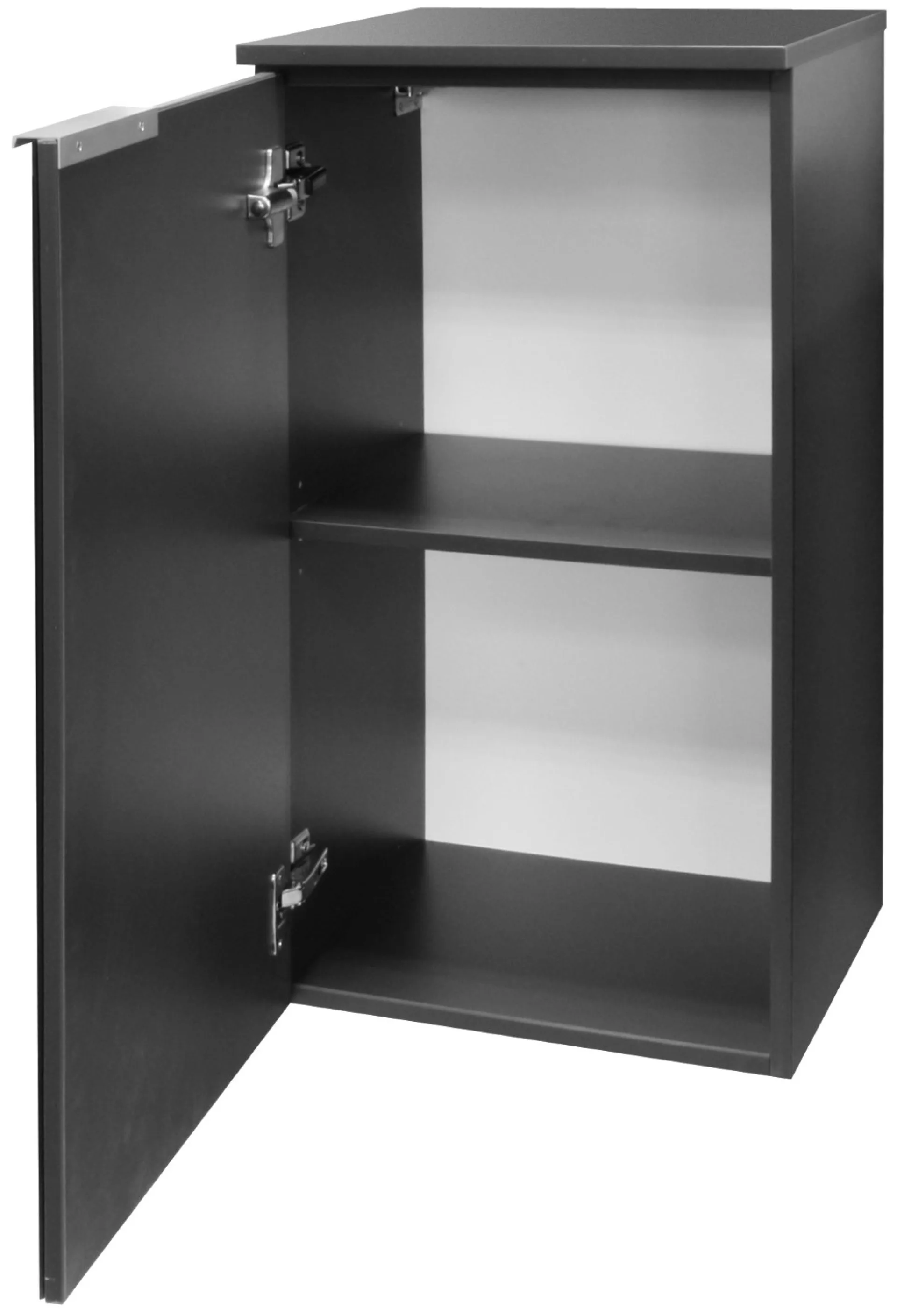 FACKELMANN KARA Unterschrank 41 cm breit, Anthrazit, Türanschlag links