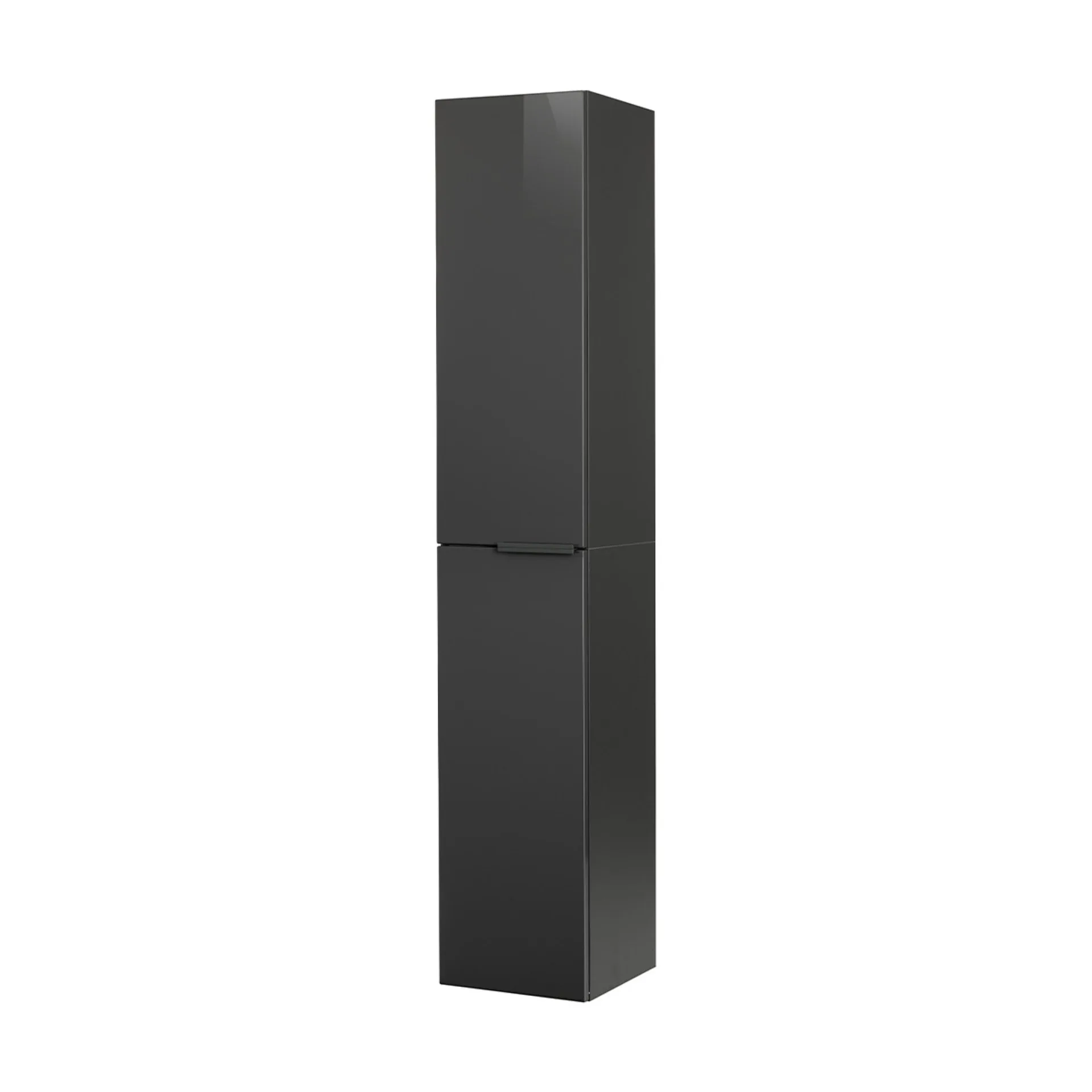 FACKELMANN LUNA Hochschrank 30 cm breit, Anthrazit