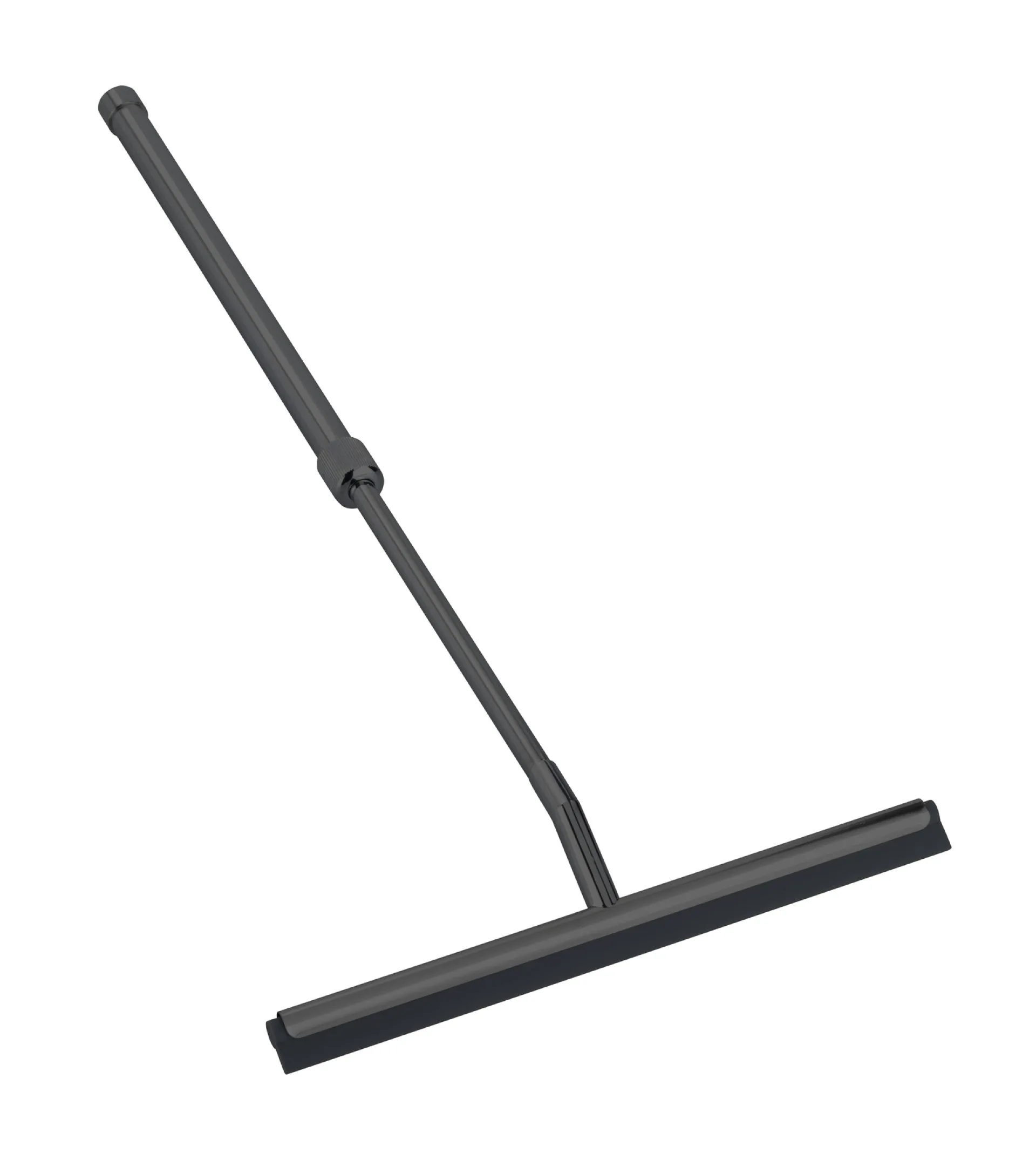 WENKO Teleskop Duschabzieher, Schwarz