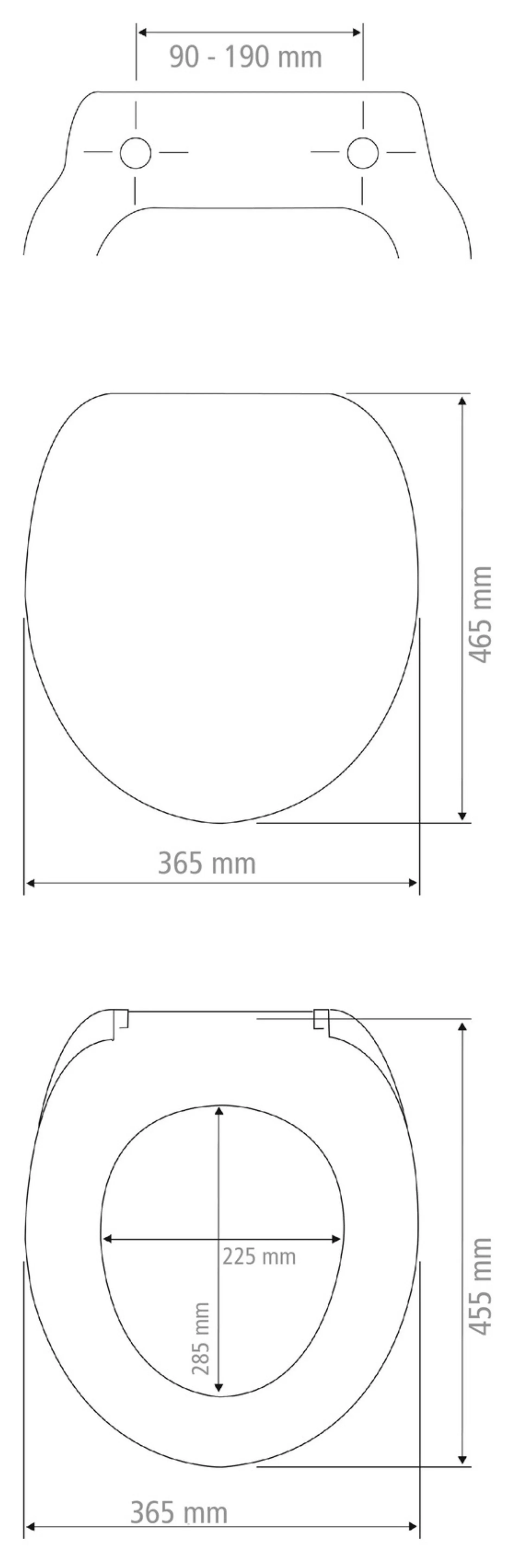 WENKO SINDIA WC-Sitz, Weiß, 300 kg Tragkraft, mit Absenkautomatik