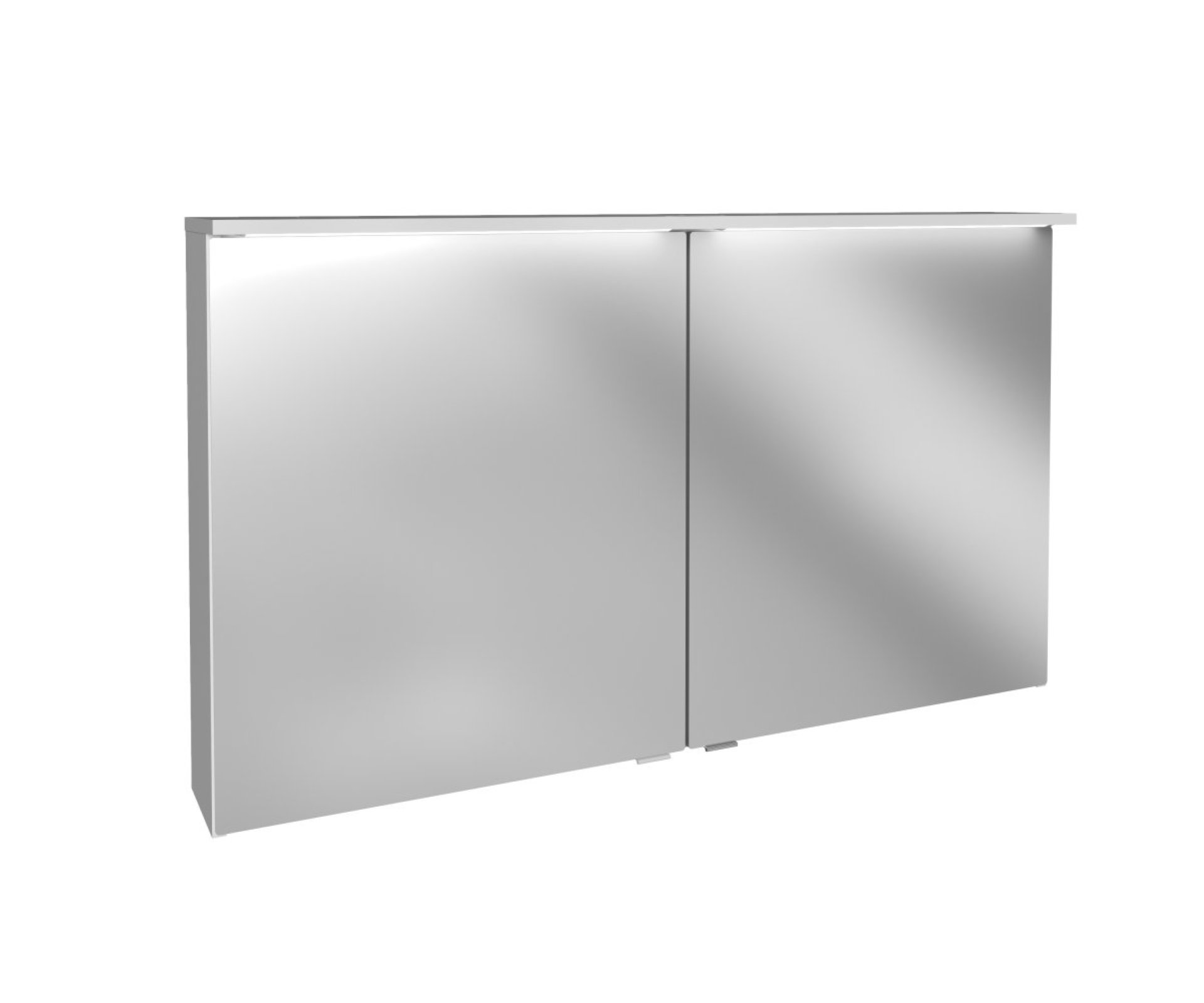 Fackelmann OXFORD LED Spiegelschrank 120 cm breit, Weiß