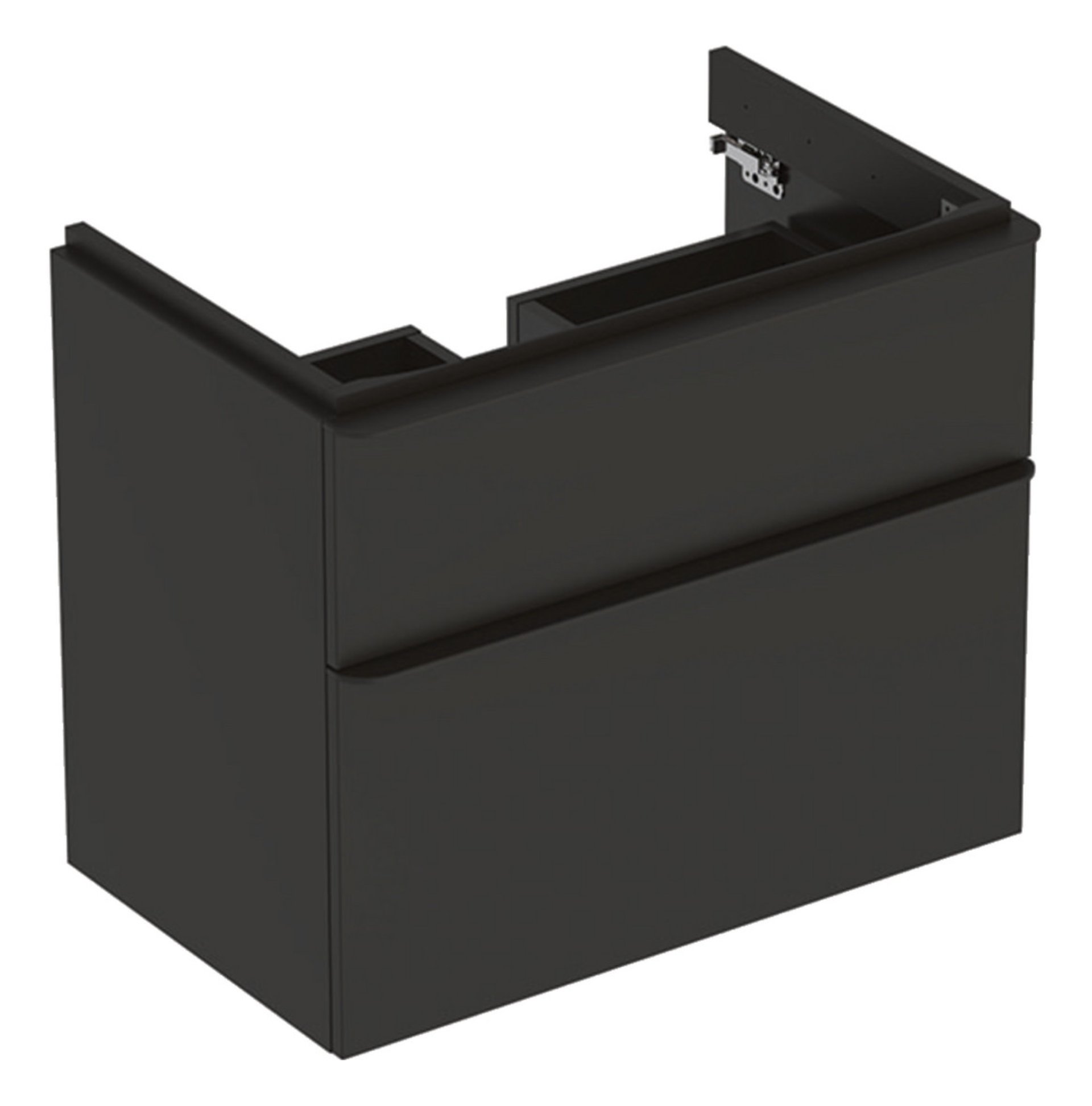 GEBERIT SMYLE SQUARE Waschbeckenunterschrank 73,4 cm breit, Anthrazit