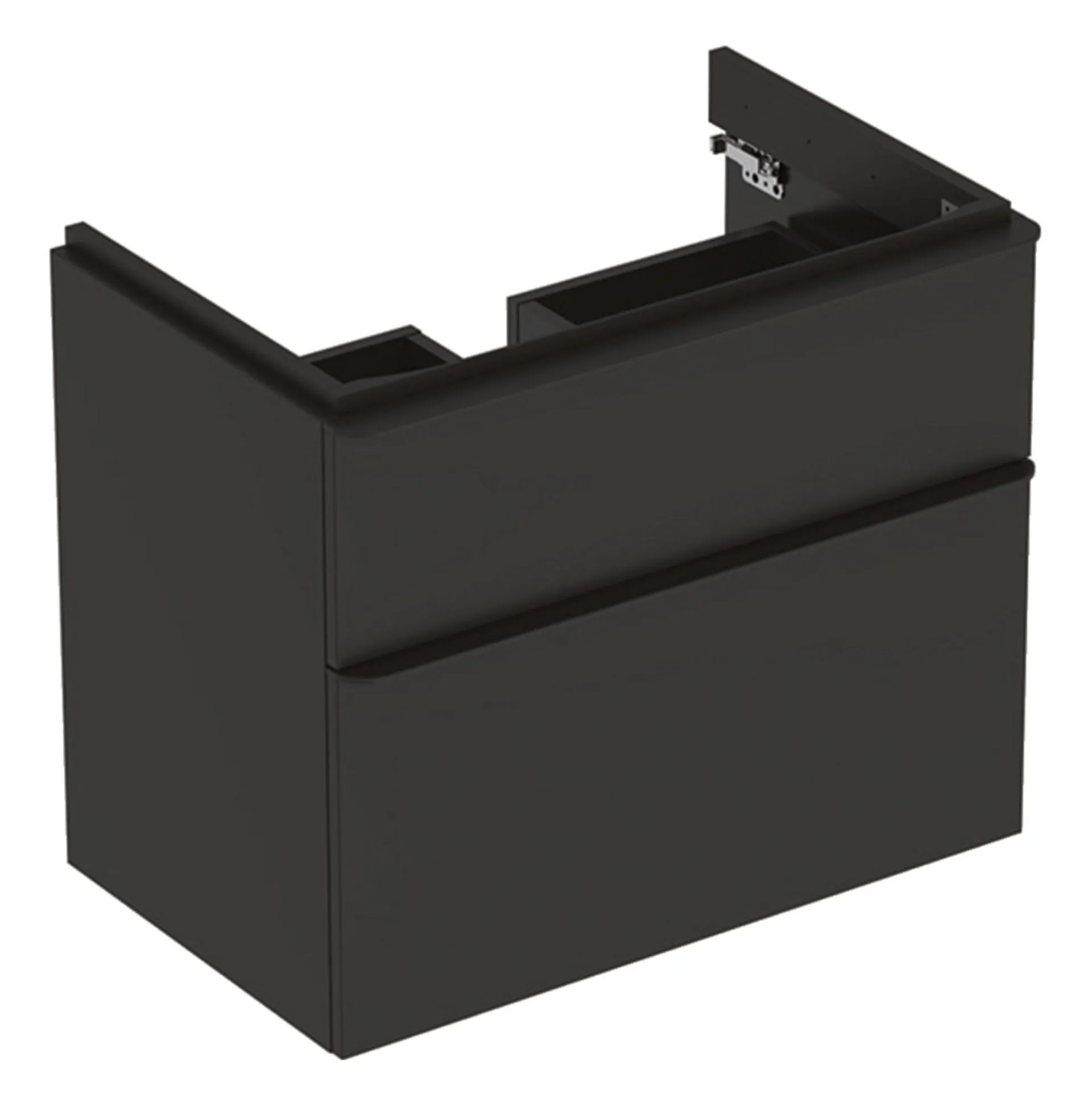 GEBERIT SMYLE SQUARE Waschbeckenunterschrank 73,4 cm breit, Anthrazit