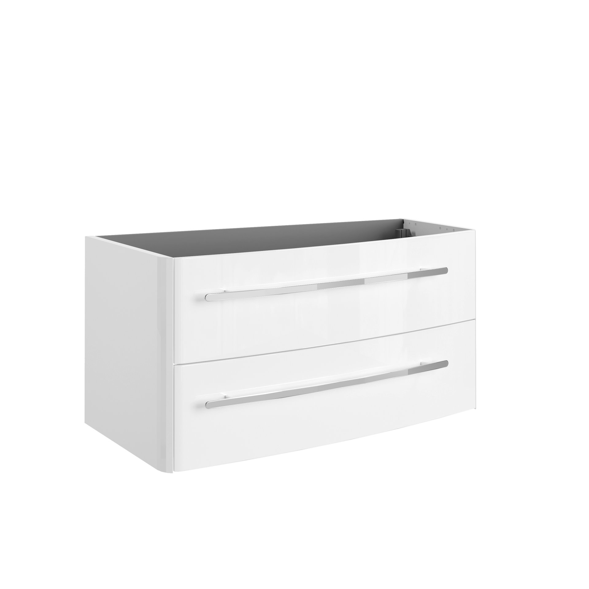 Lanzet CLASSICO Waschtischunterschrank 100 cm Weiß, rechts