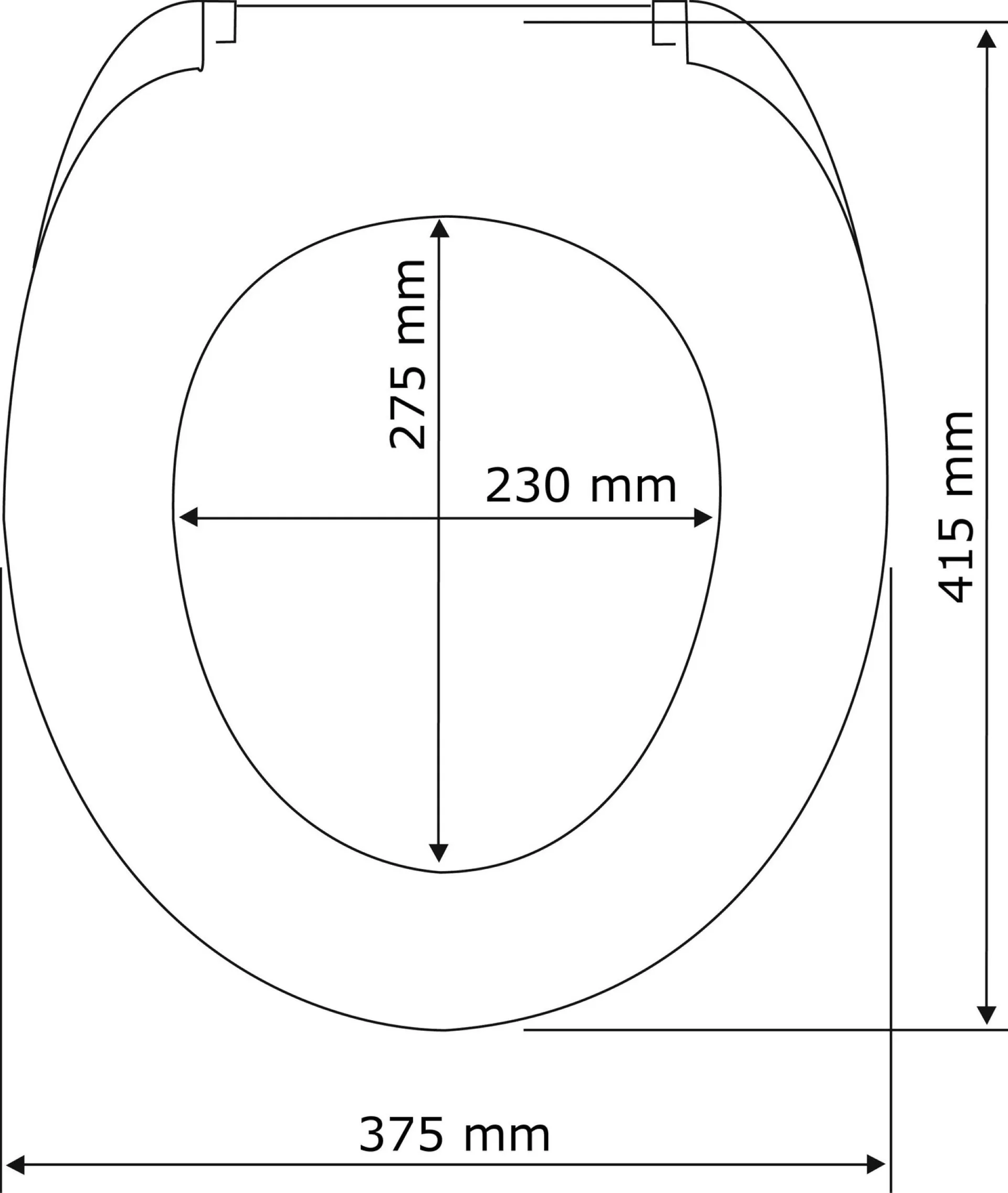 WENKO GUILTY DOG WC-Sitz, Duroplast, mit Absenkautomatik