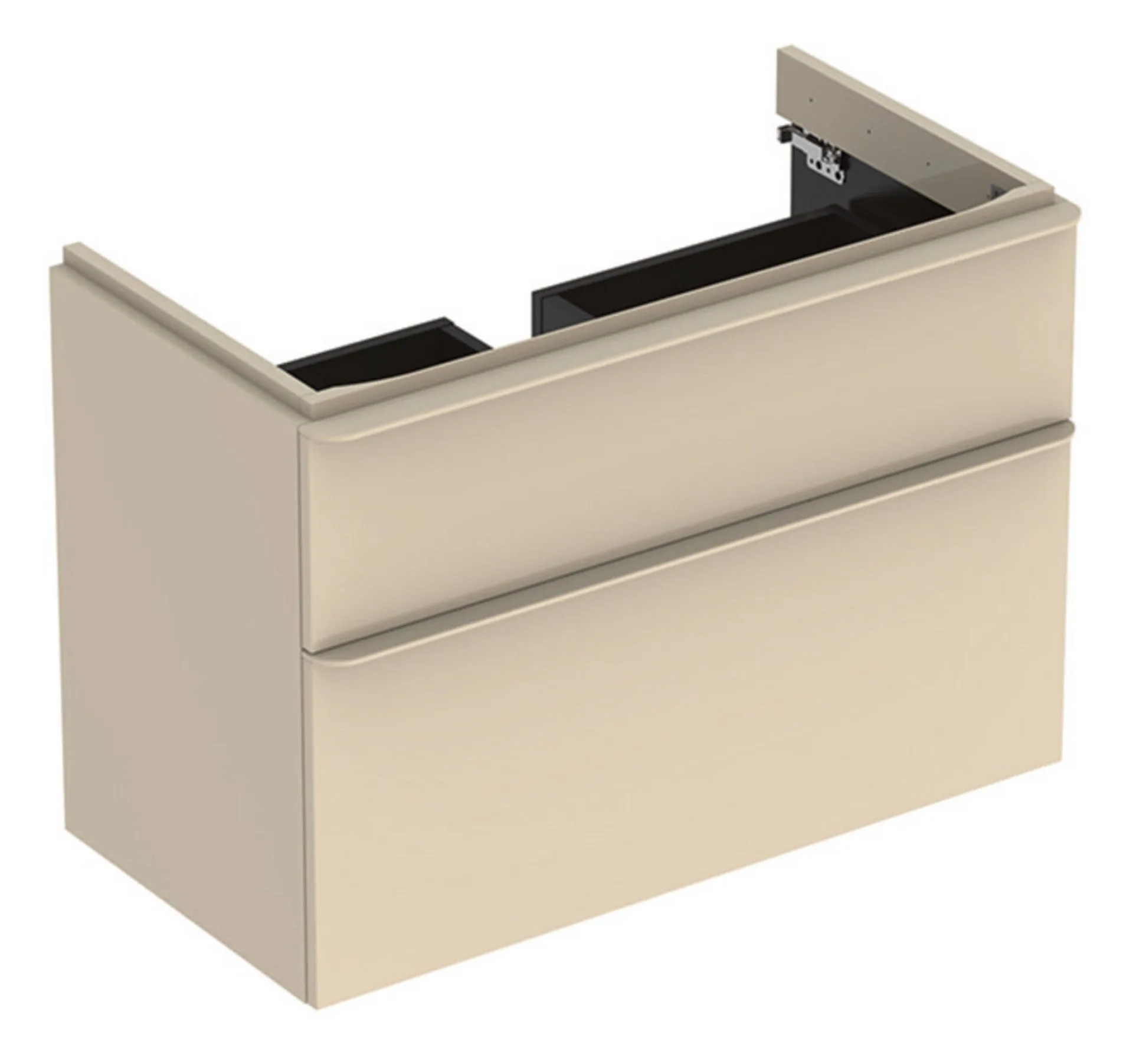 GEBERIT SMYLE SQUARE Waschbeckenunterschrank 88,4 cm breit, Beige