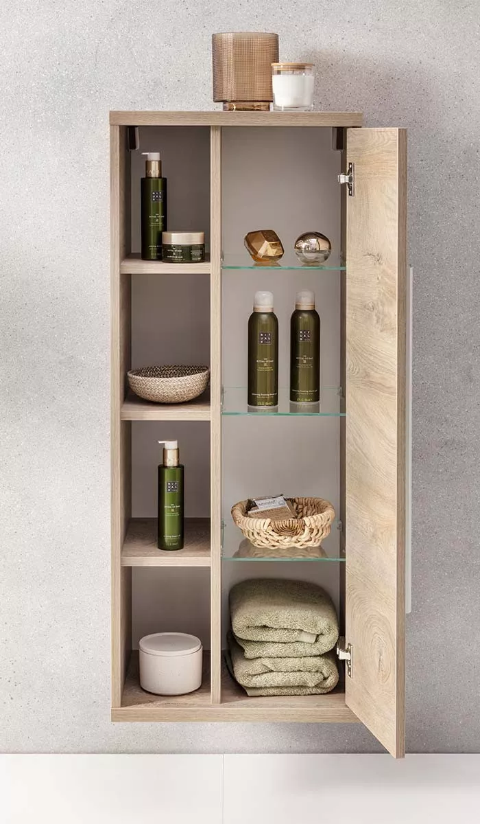 Bad Stauraum mit Badschränken