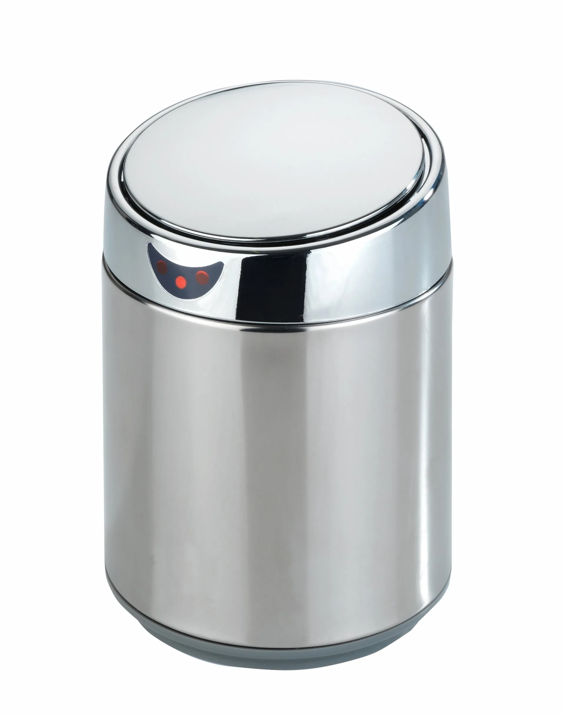 WENKO Tisch- und Kosmetikeimer mit Sensor Chrom, 2 l