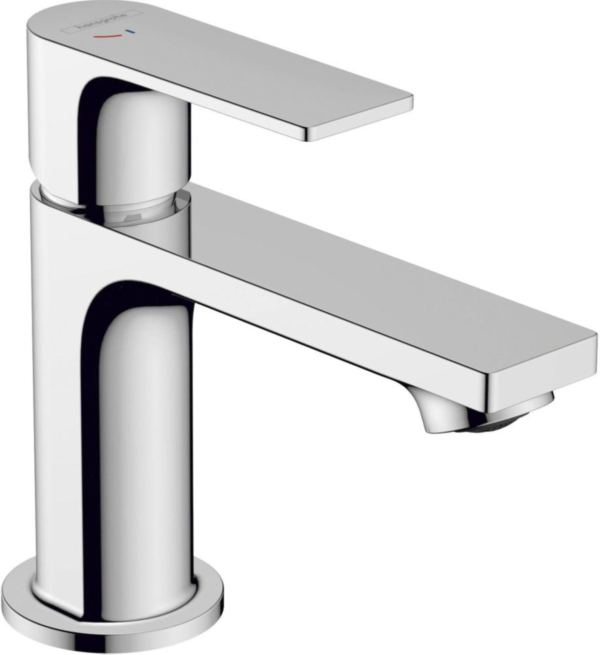HANSGROHE REBRIS E 80 Waschtischarmatur, Chrom, ohne Ablaufgarnitur, CoolStart