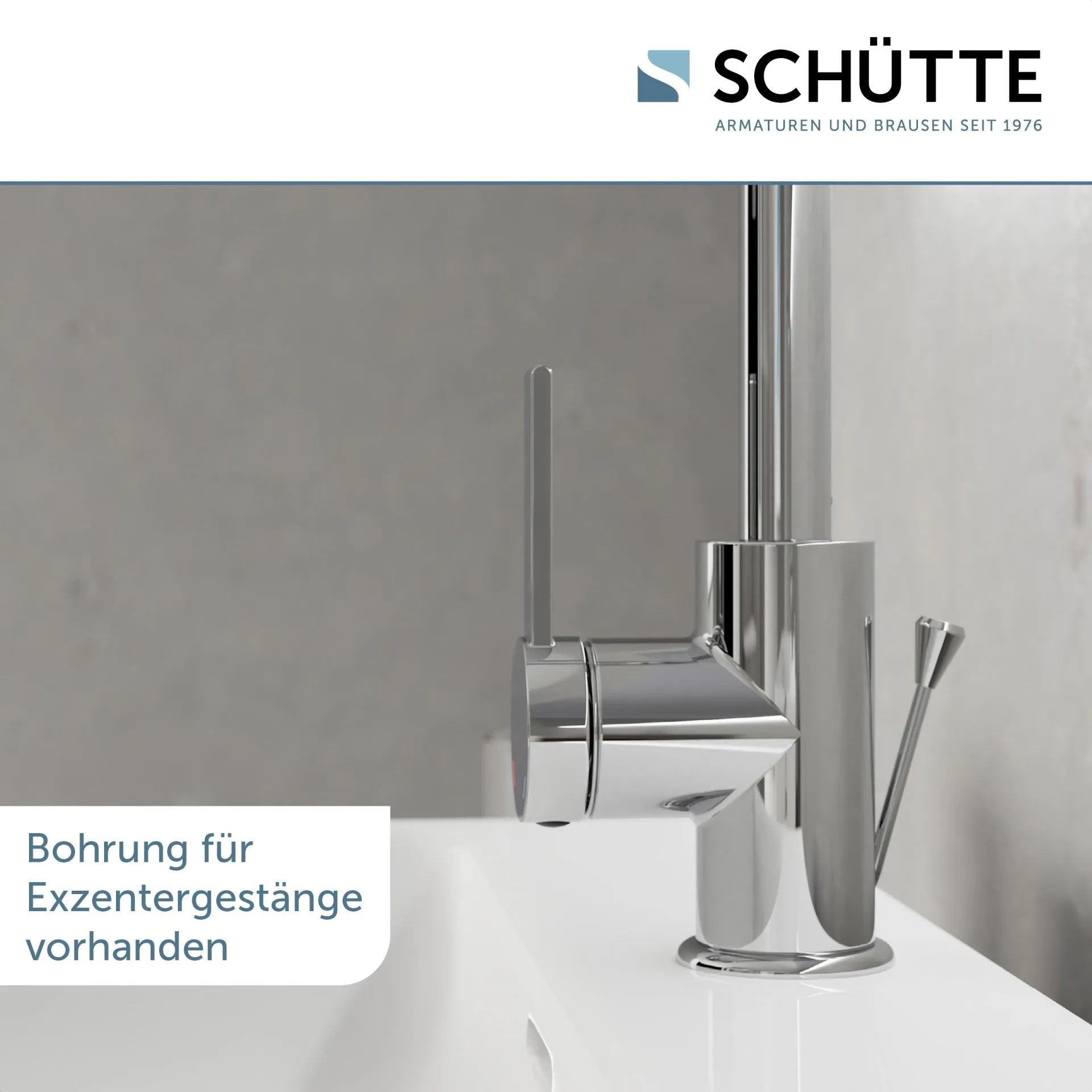 SCHÜTTE LOS ANGELES Waschtischarmatur, Chrom, schwenkbar