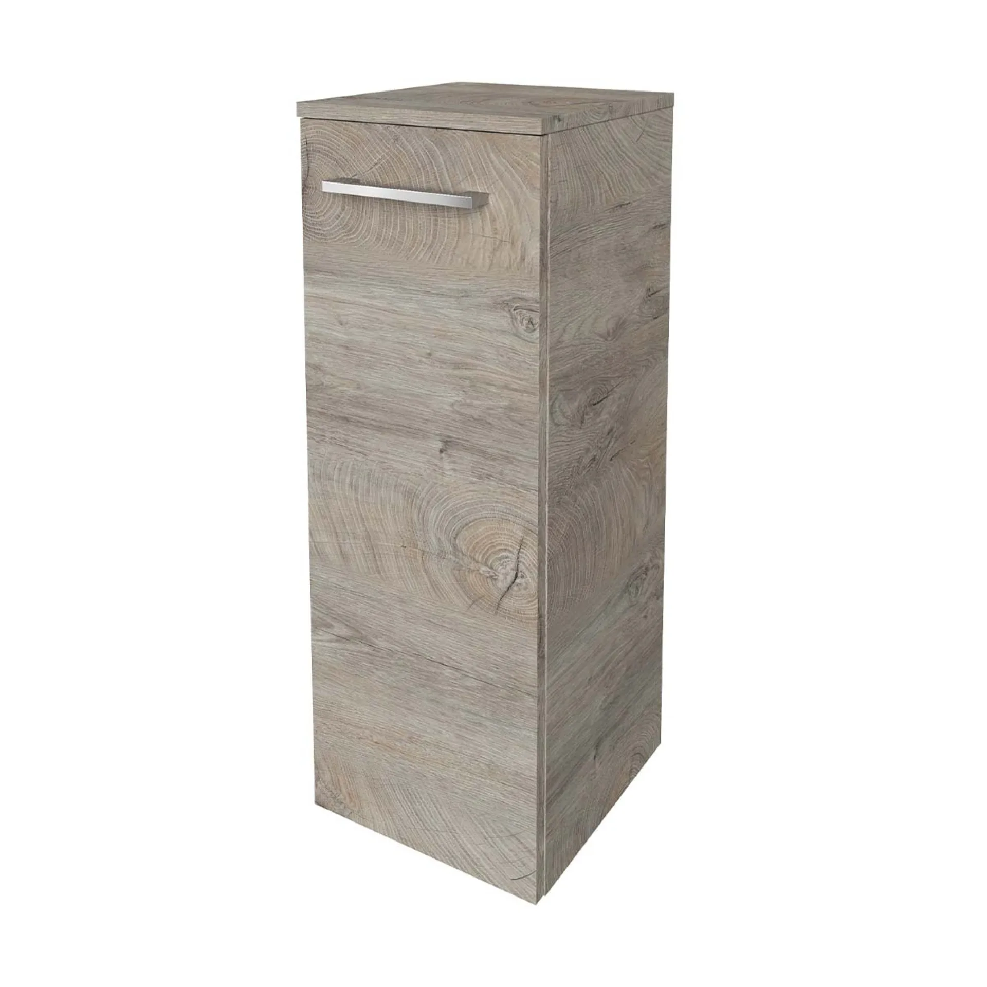 FACKELMANN B.STYLE Midischrank 30 cm breit, Braun hell, Türanschlag links