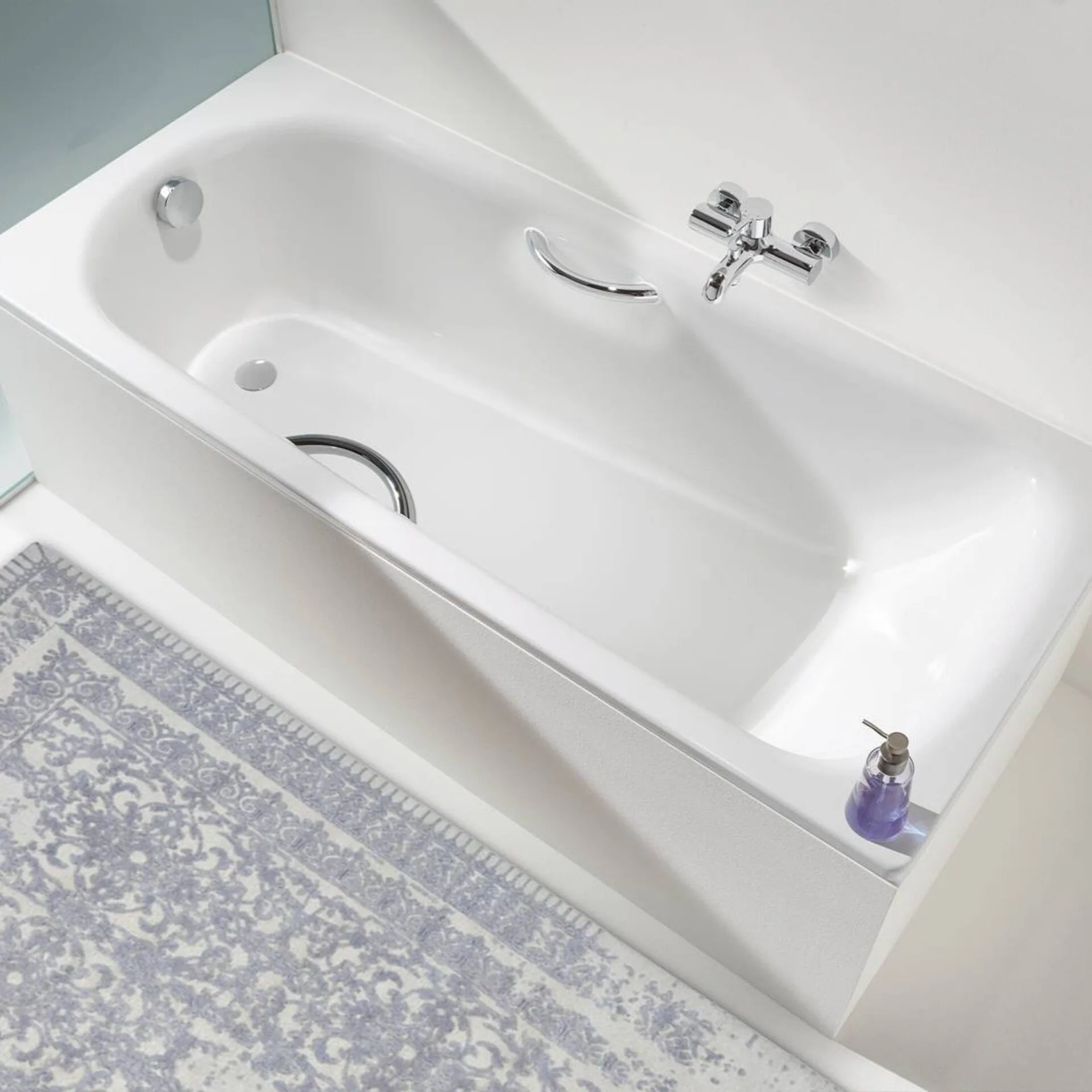 KALDEWEI SANIFORM PLUS Badewanne 170 cm breit, Weiß, Mod. 373-1