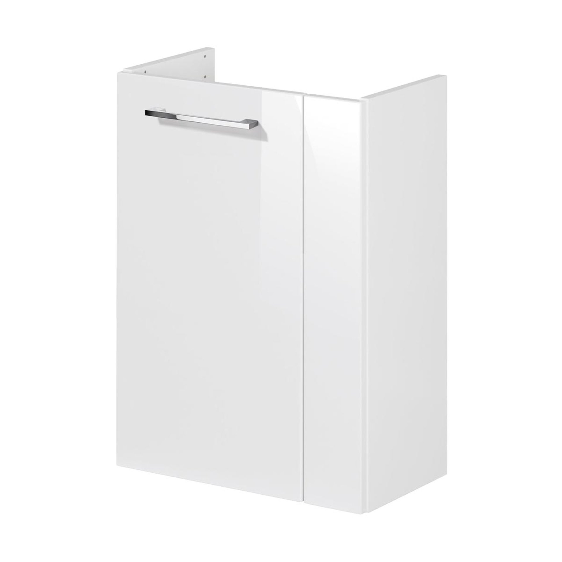 Fackelmann SBC SCENO Waschbeckenunterschrank 45 cm, Weiß, links