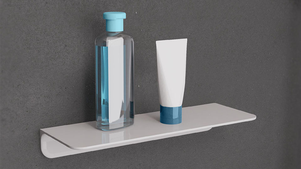 Montagearten von Badablagen