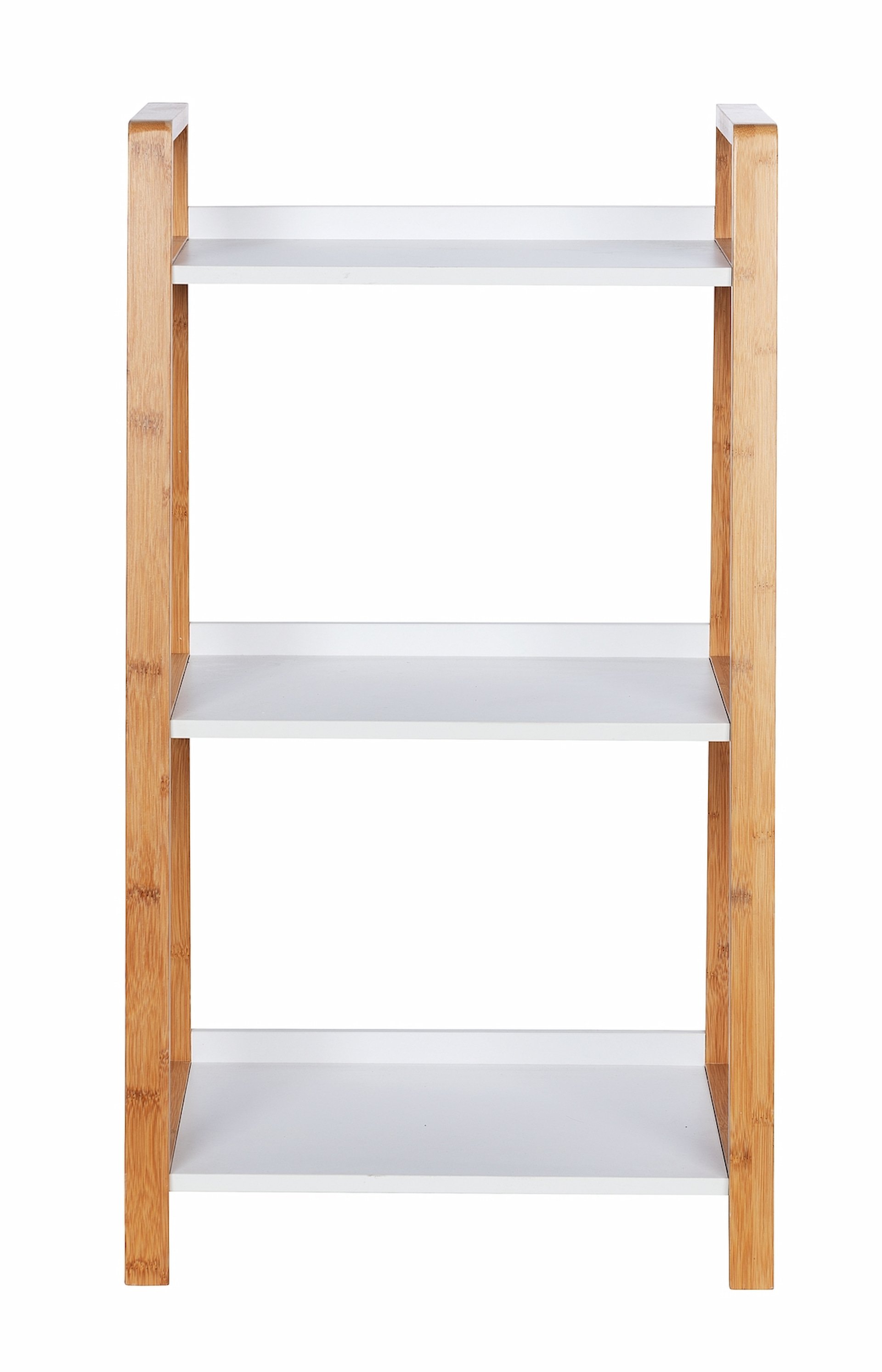 WENKO Regal Finja mit 3 Etagen, Bambus