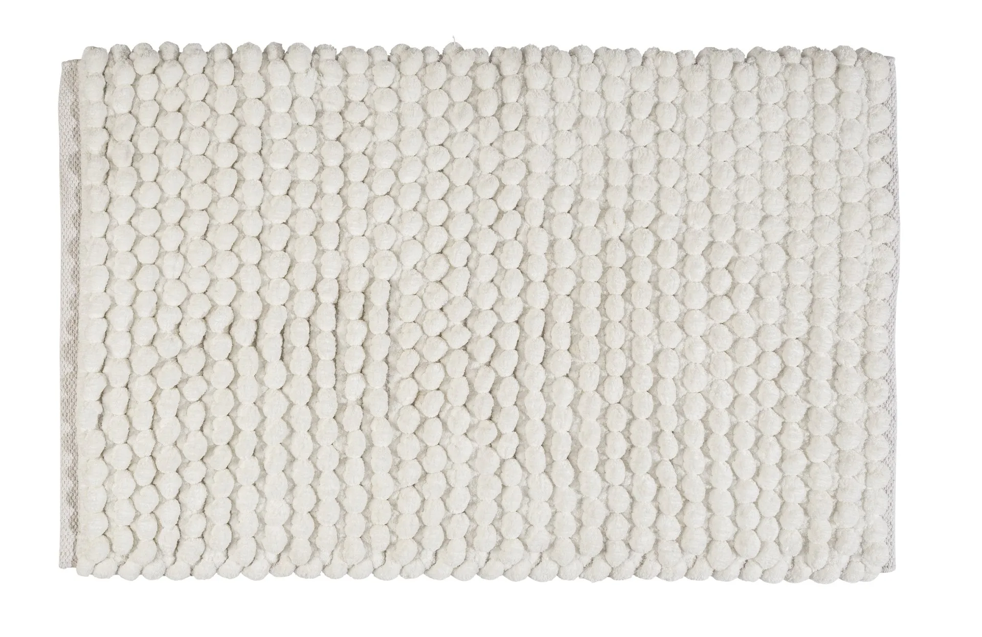 WENKO SOLIVO Badteppich 50 x 80 cm, Weiß