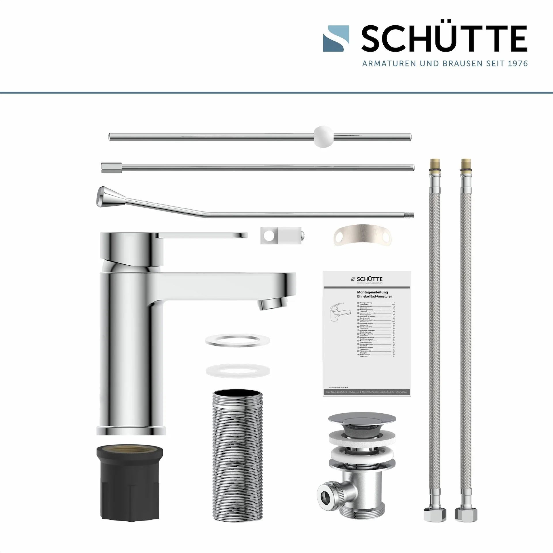 Schütte ELEPHANT Waschtischarmatur, Chrom