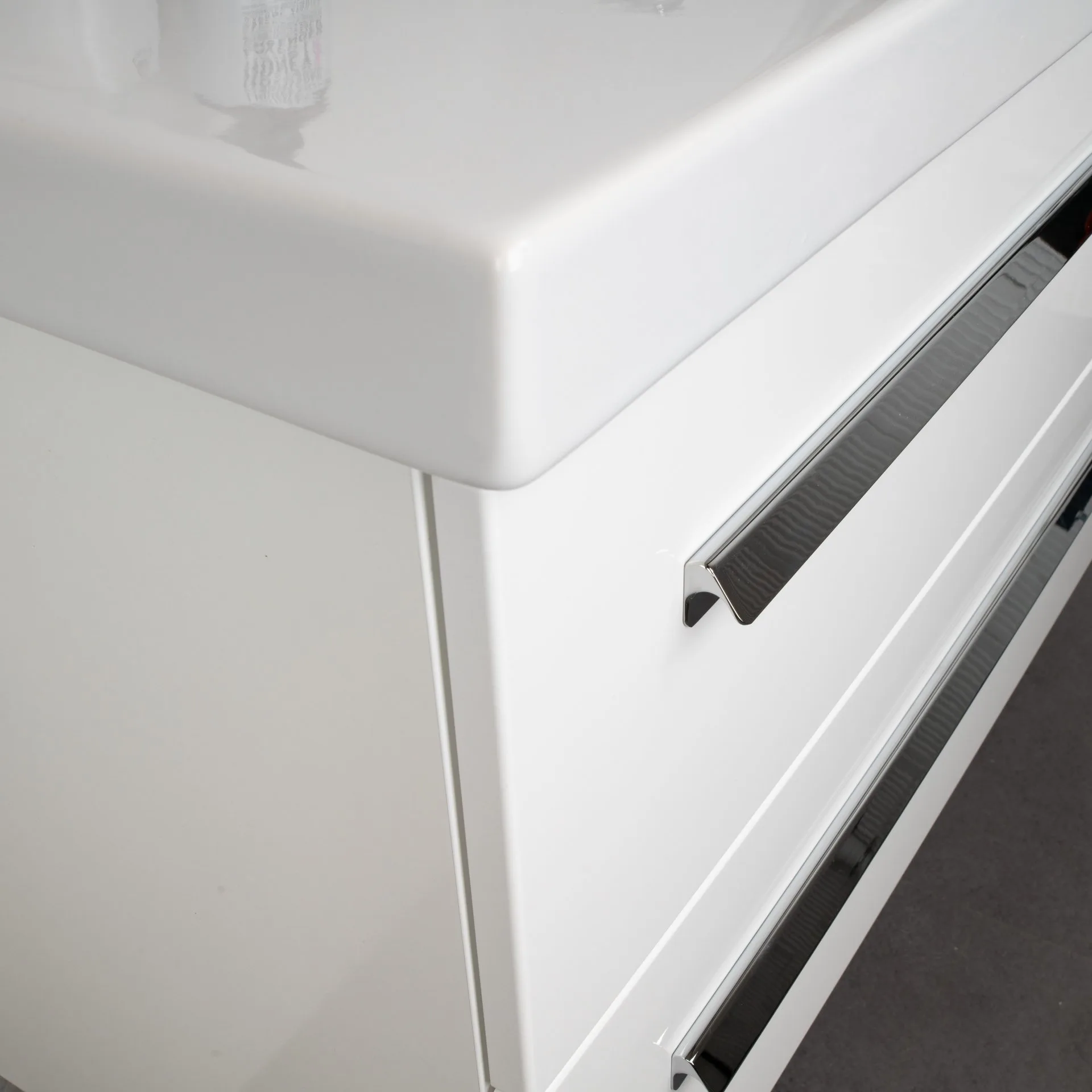 LANZET K1 Waschbeckenunterschrank 120 cm, Weiß