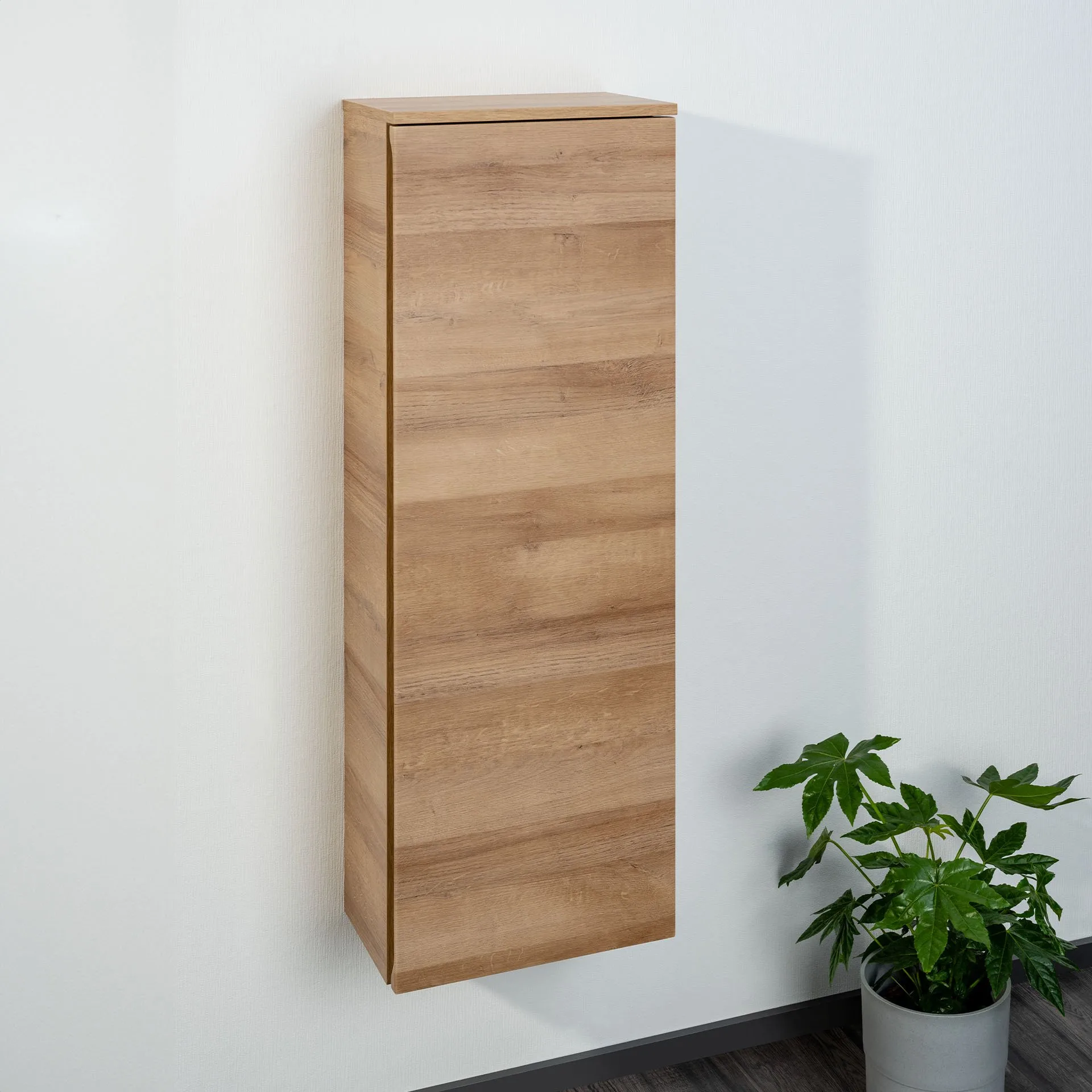 Lanzet Kofferschrank 40,5 cm, Hellbraun, rechts