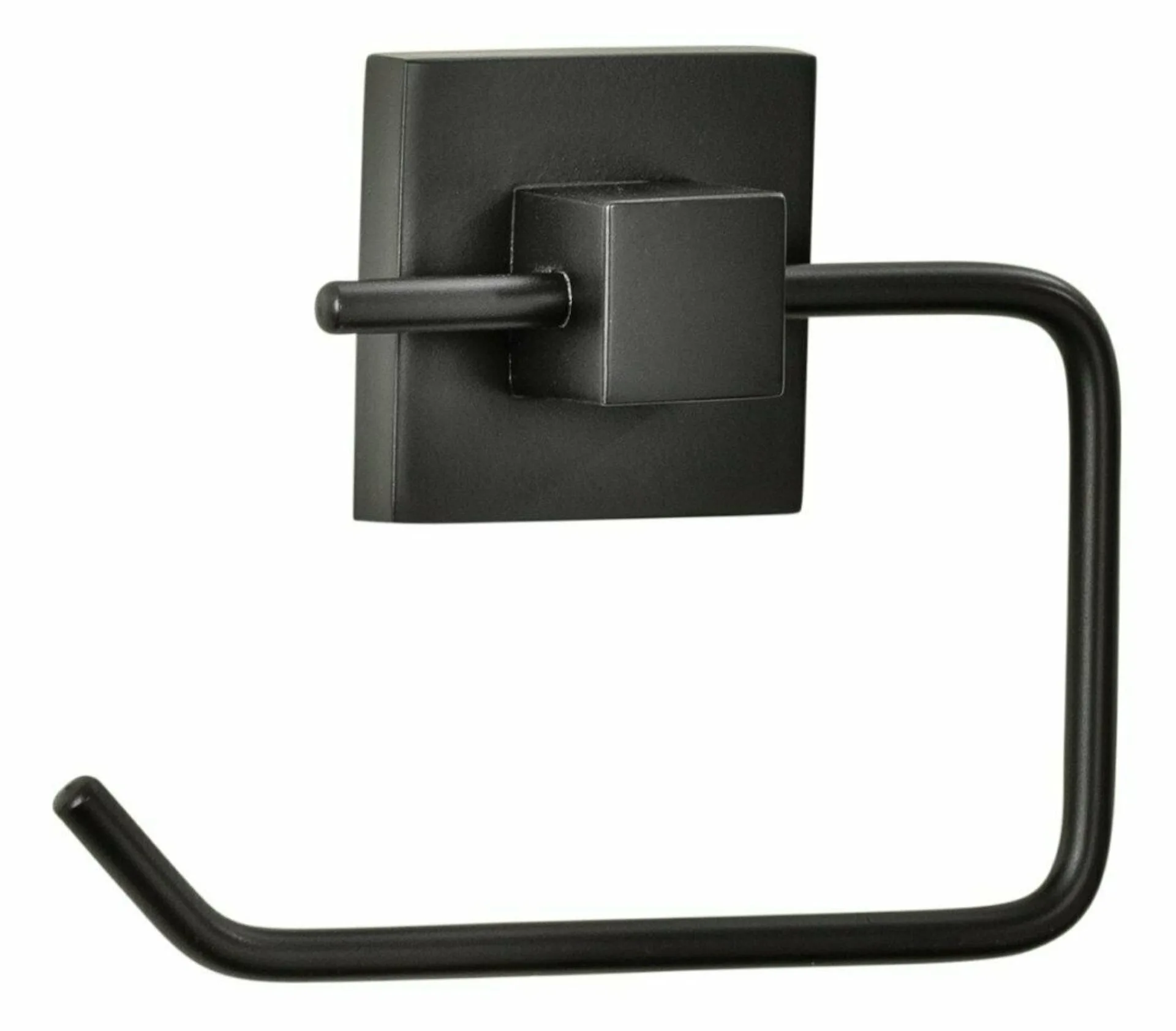 FACKELMANN NEW YORK Accessoire Set, Schwarz, Handtuchhalter, WC-Garnitur, Toilettenpapierhalter