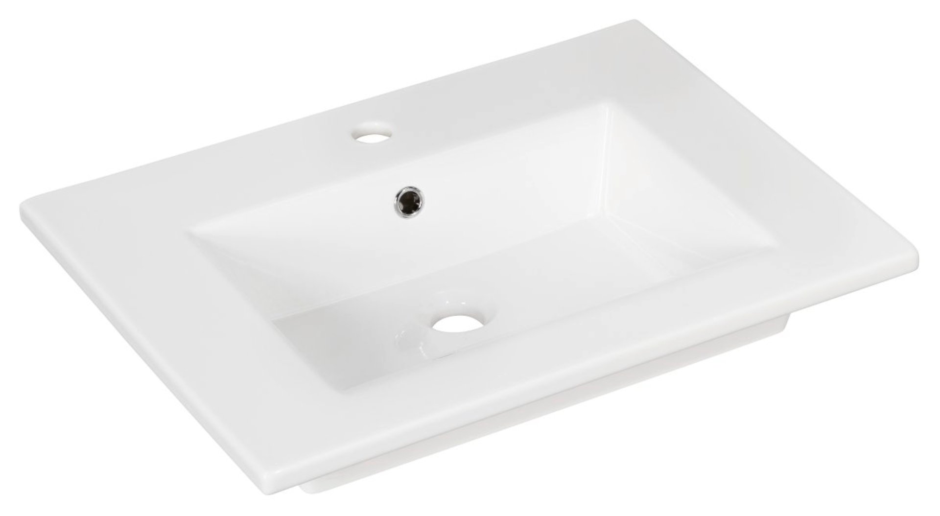 Fackelmann Hype 3.0 Keramikbecken 60cm, Weiß