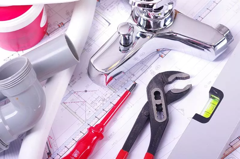 Waschtischarmatur-Montage - dieses Material wird benötigt