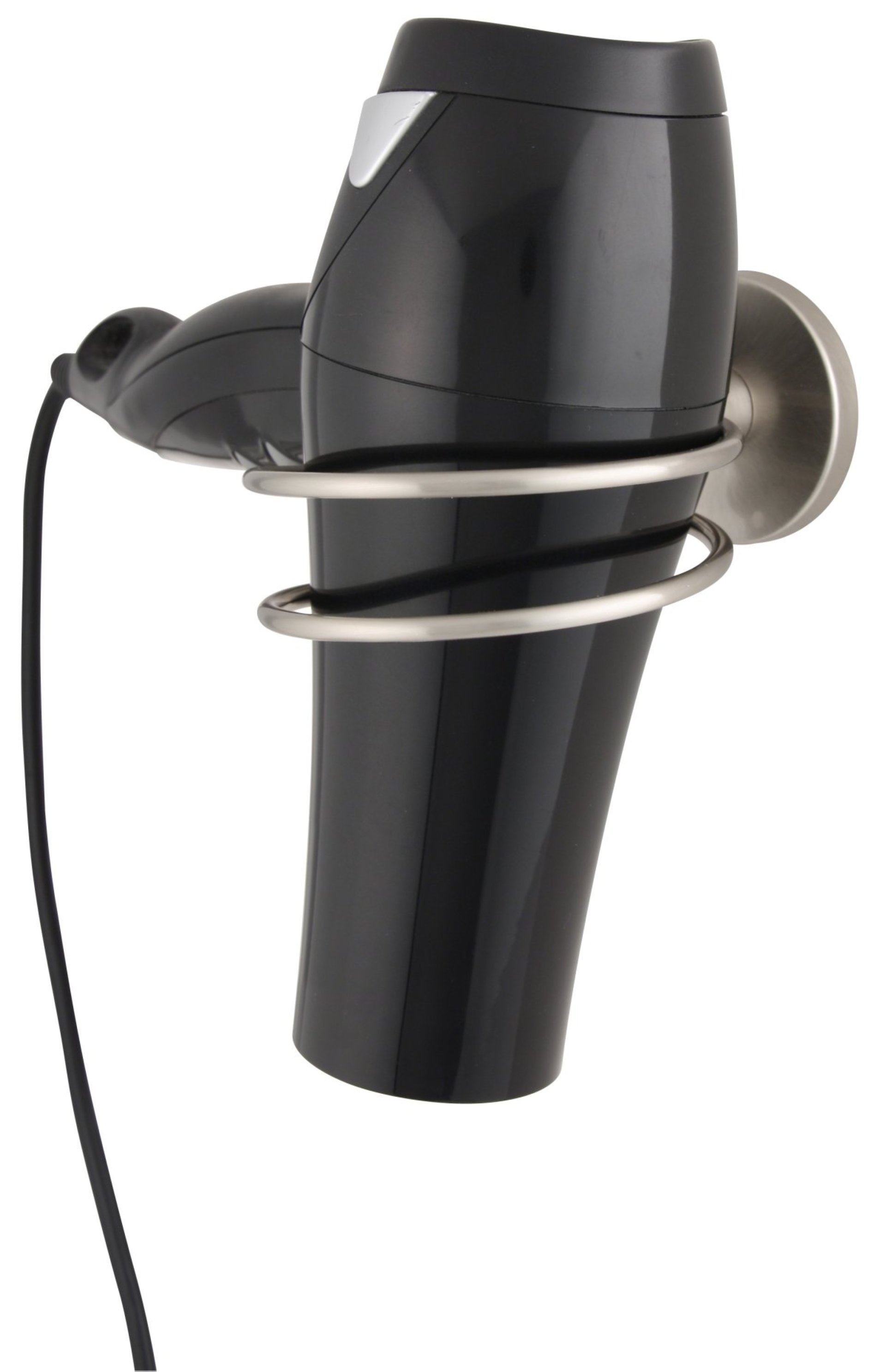 Fackelmann FUSION Fönhalter, Edelstahloptik