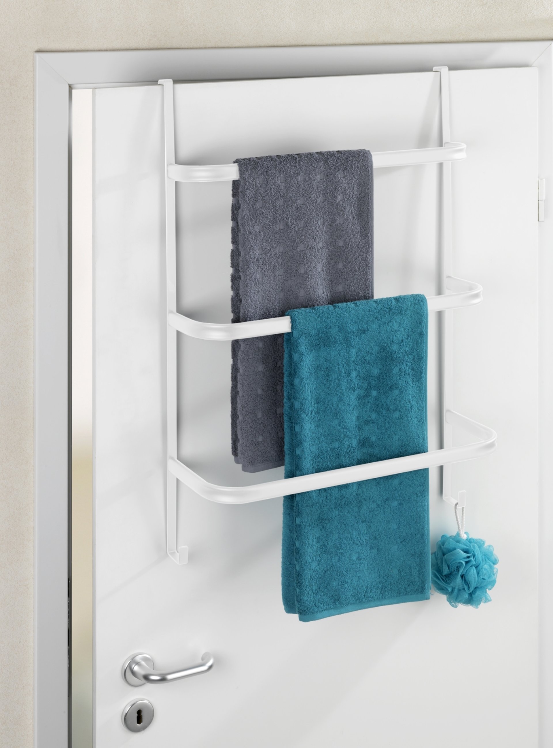 WENKO IRPINIA Handtuchhalter, Weiß