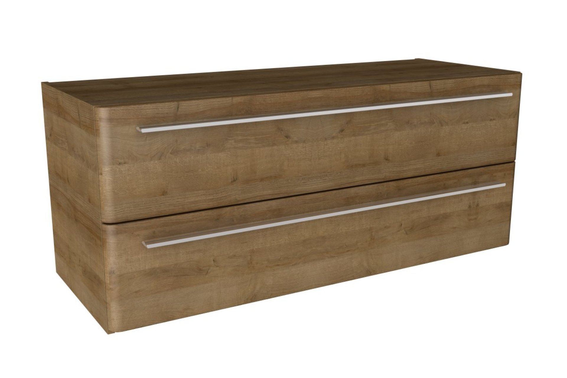 LANZET K8 Waschtischunterschrank 116 cm Hellbraun