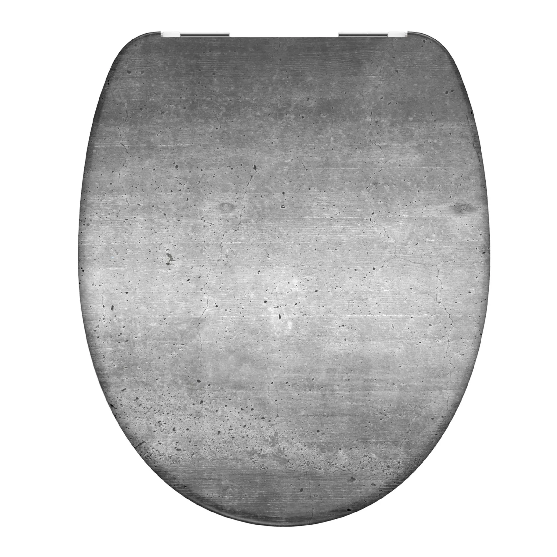 SCHÜTTE INDUSTRIAL GREY WC-Sitz, Kunststoff, mit Absenkautomatik