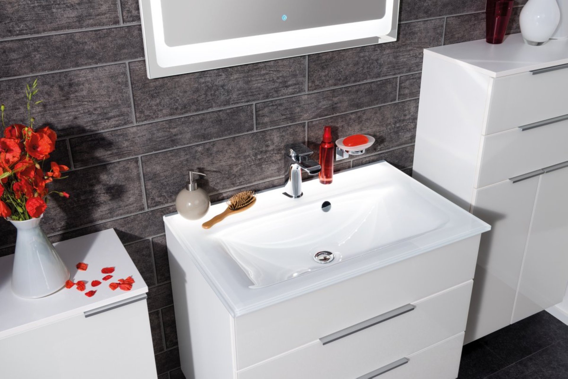 Fackelmann Backlight LED Waschbeckenbeleuchtung 80 cm