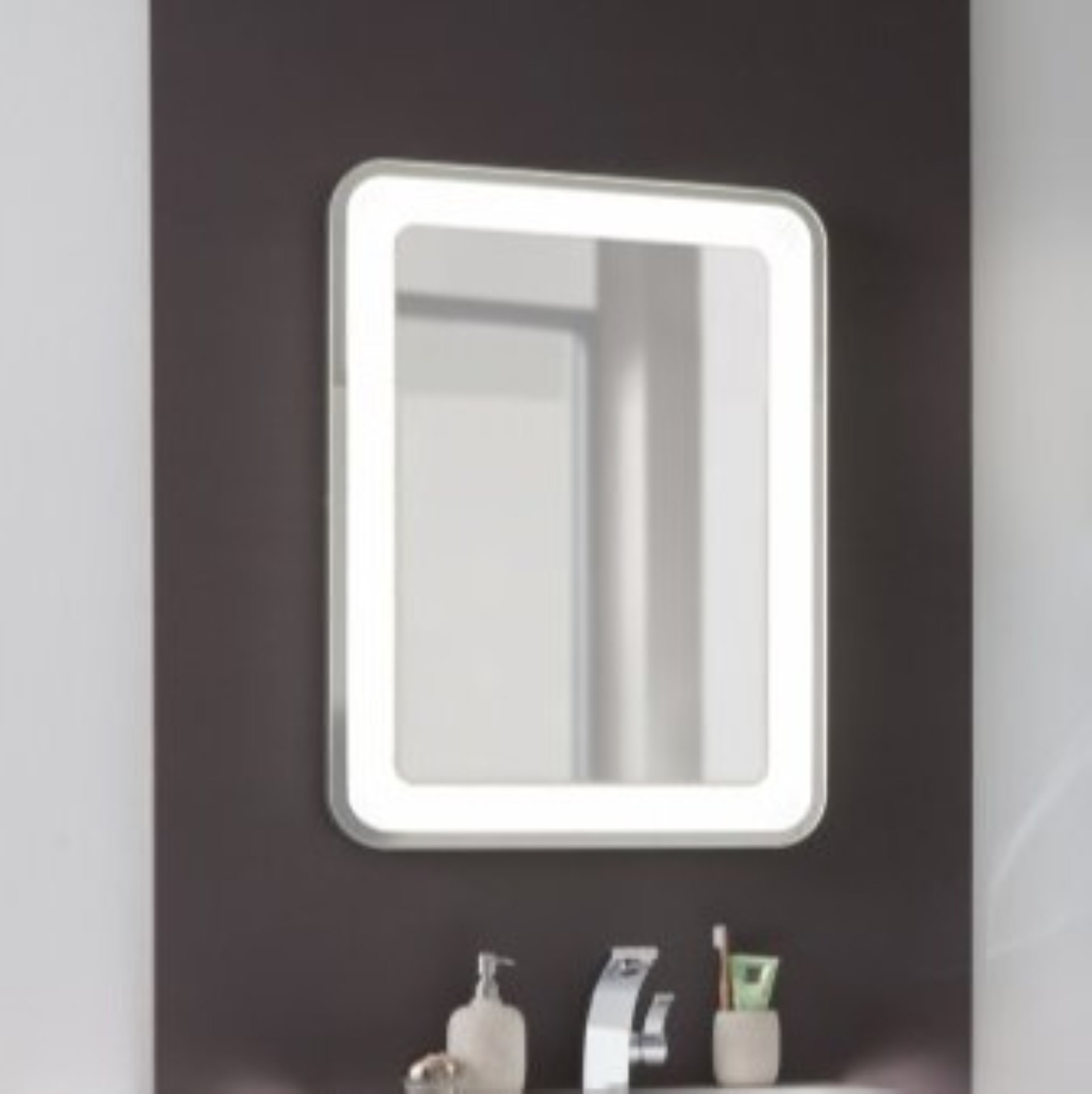 Lanzet M9 Spiegel 80 cm, dimmbar