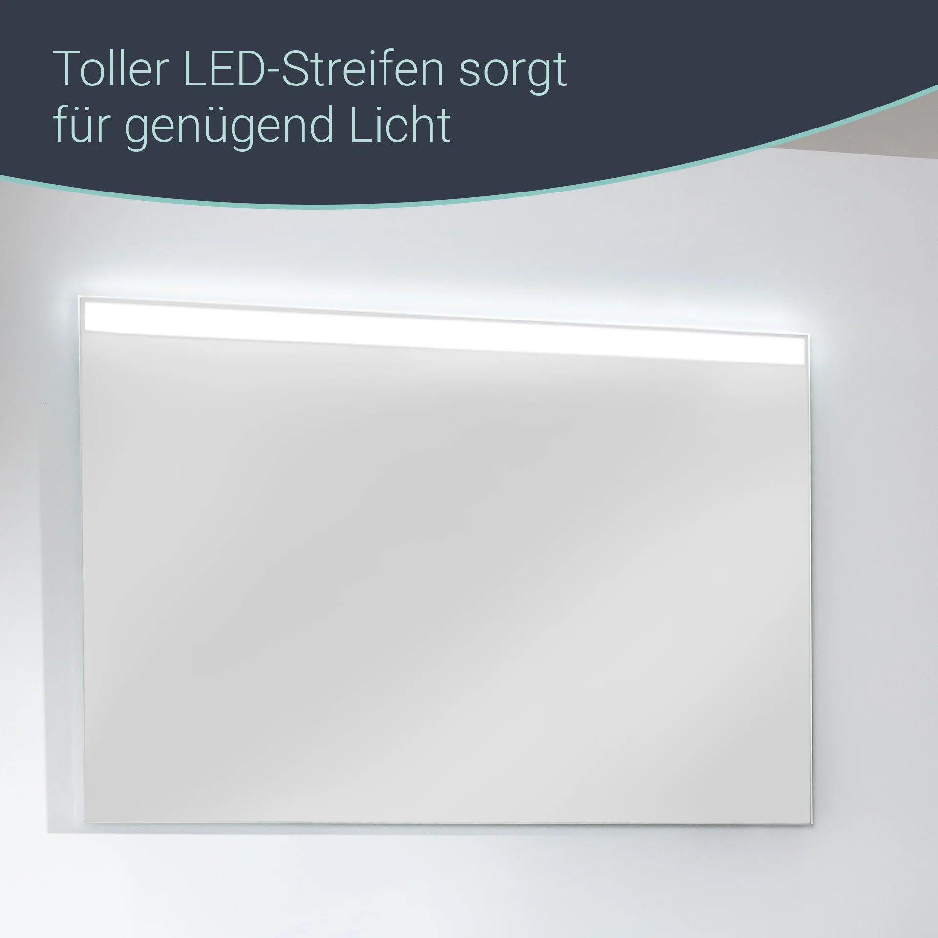 FACKELMANN B.BRILLANT LED Spiegel 100 cm breit