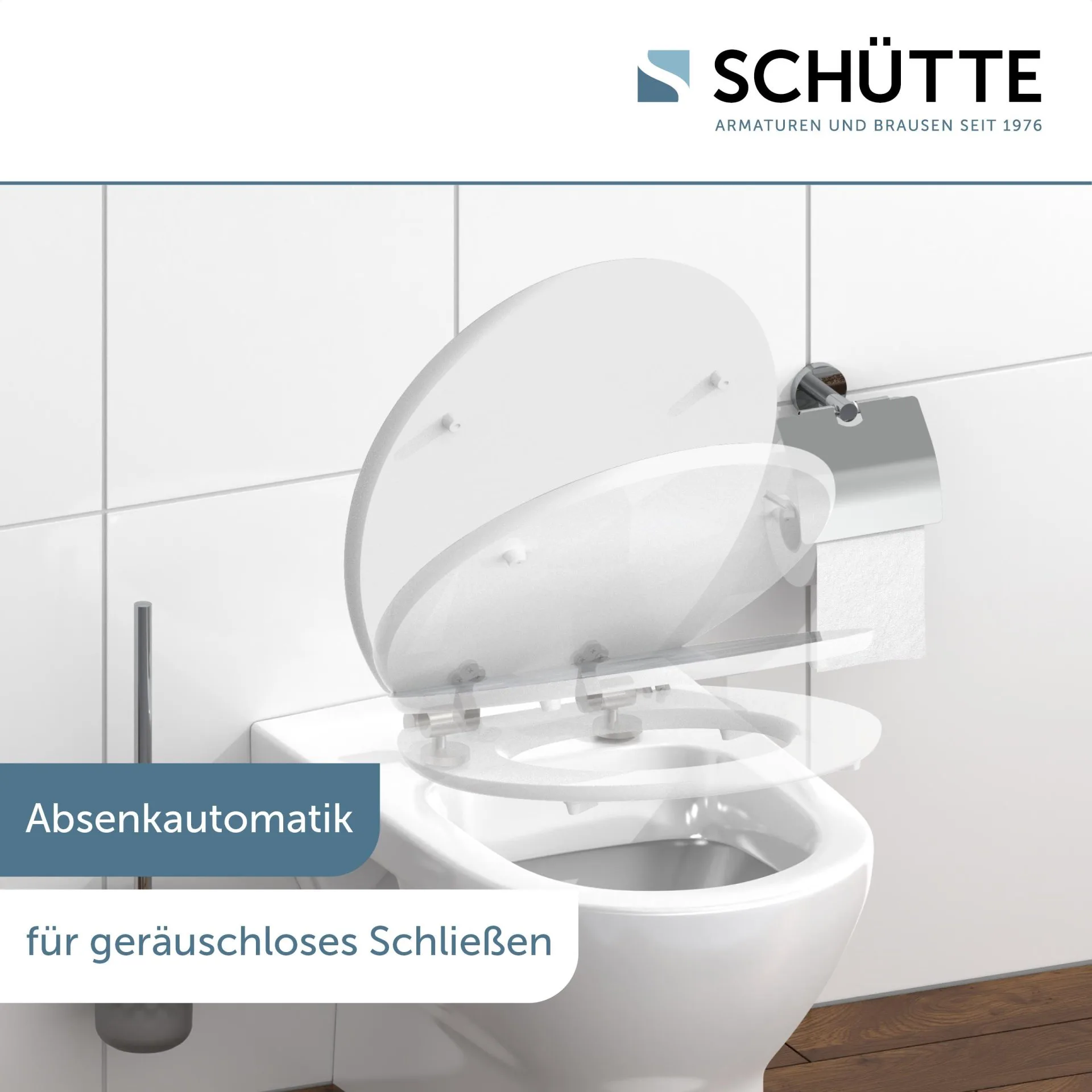 SCHÜTTE DIAMOND WC-Sitz, MDF HG, mit Absenkautomatik