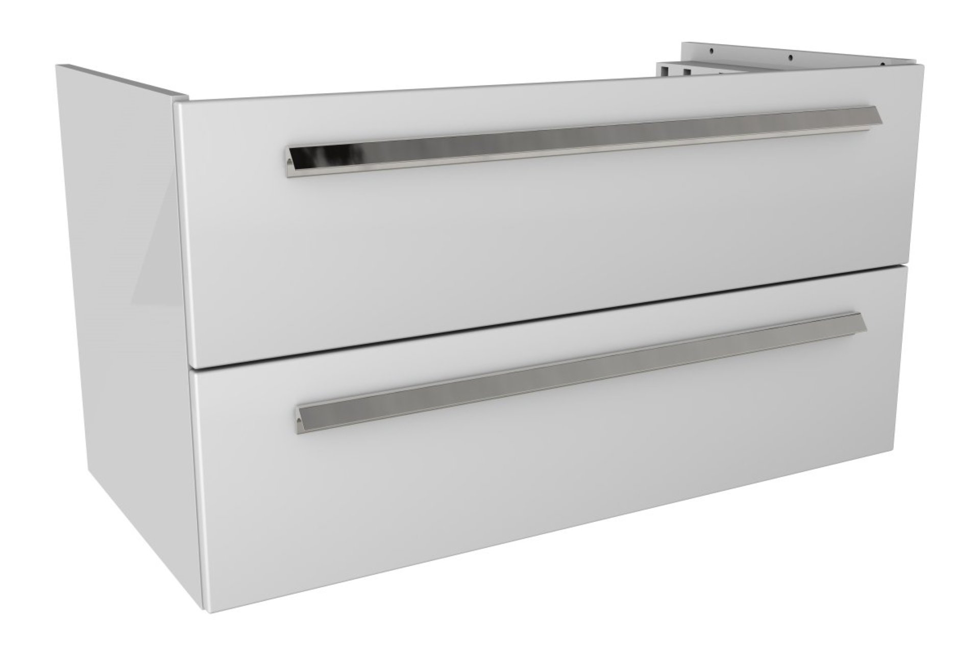 LANZET K1 Waschbeckenunterschrank 90 cm, Weiß