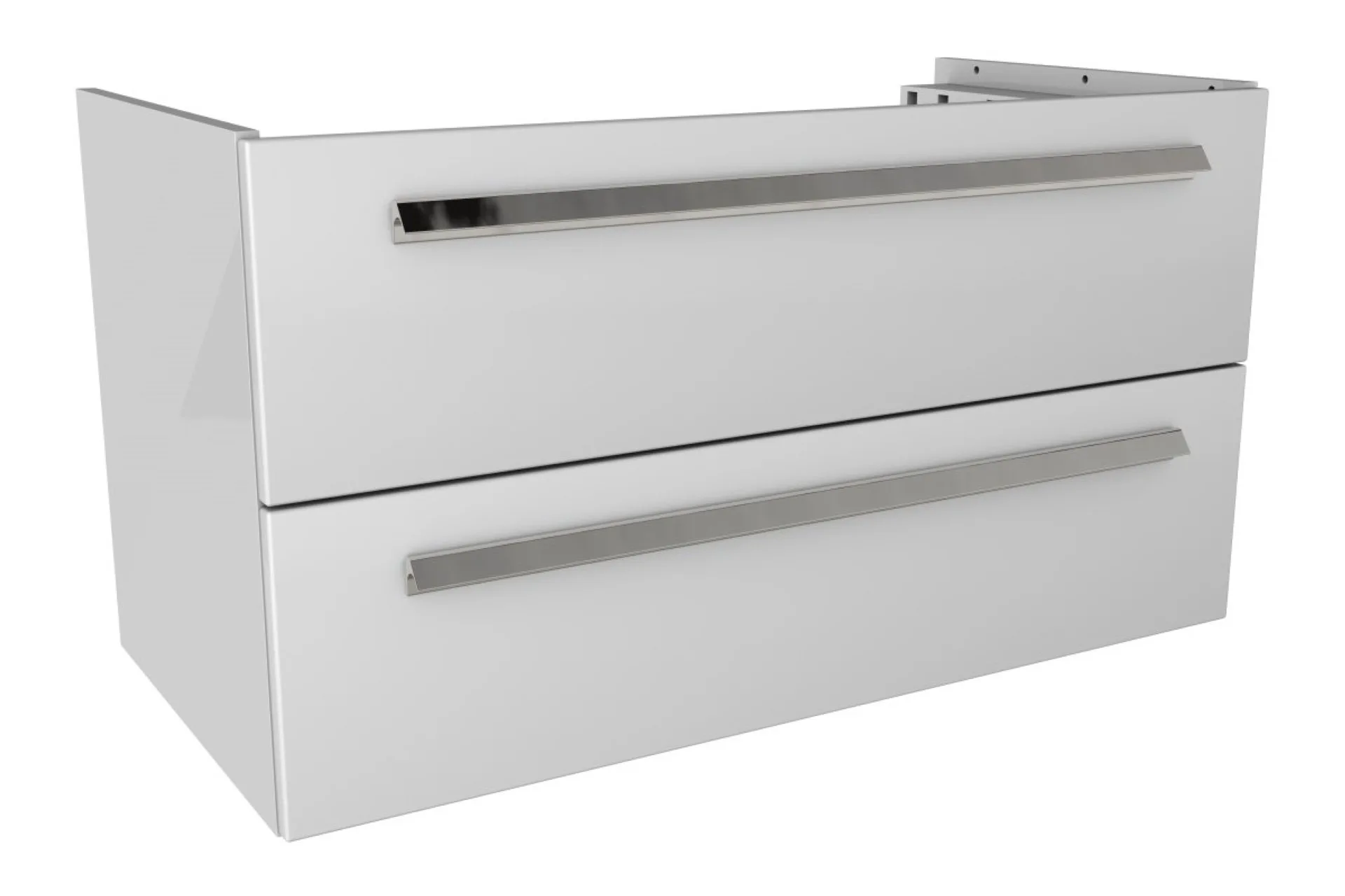 LANZET K1 Waschbeckenunterschrank 90 cm, Weiß
