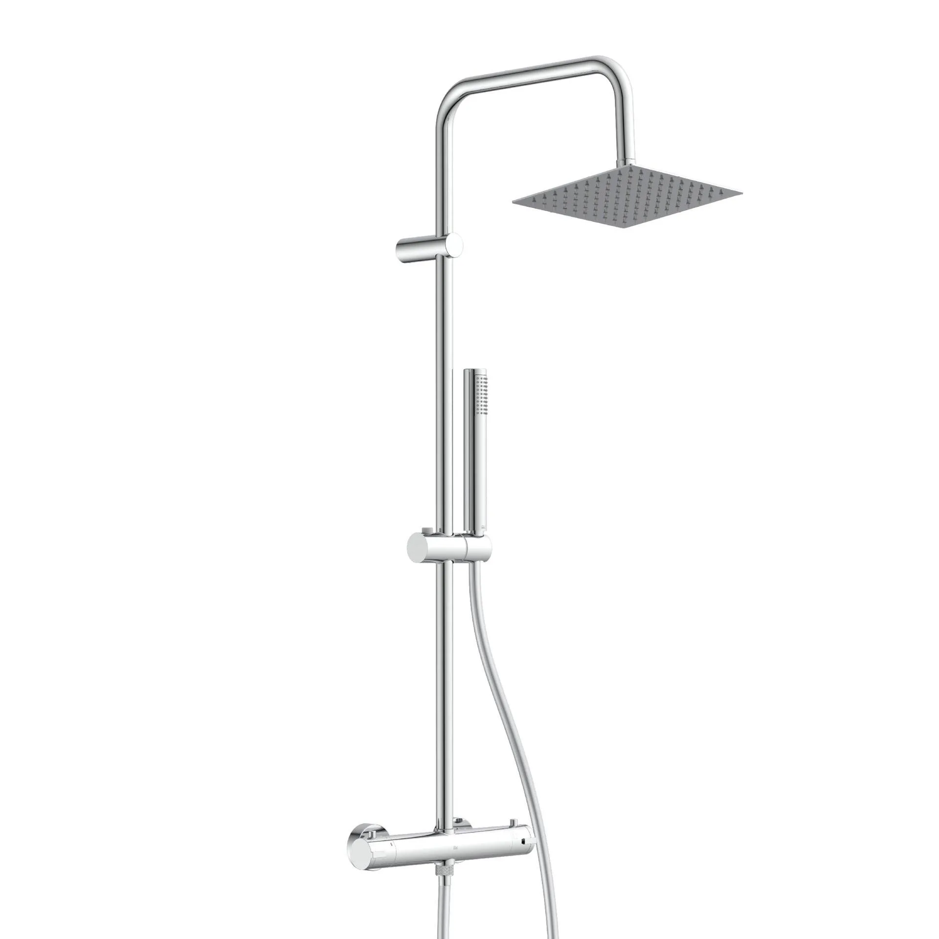 EISL SHOWERSTAR Überkopfbrause-Set, Chrom, mit Thermostatarmatur