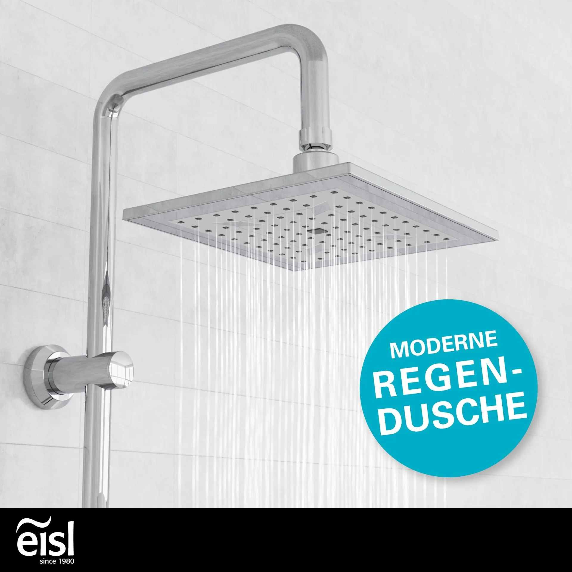 EISL EASY COOL Überkopf-Brauseset, Chrom