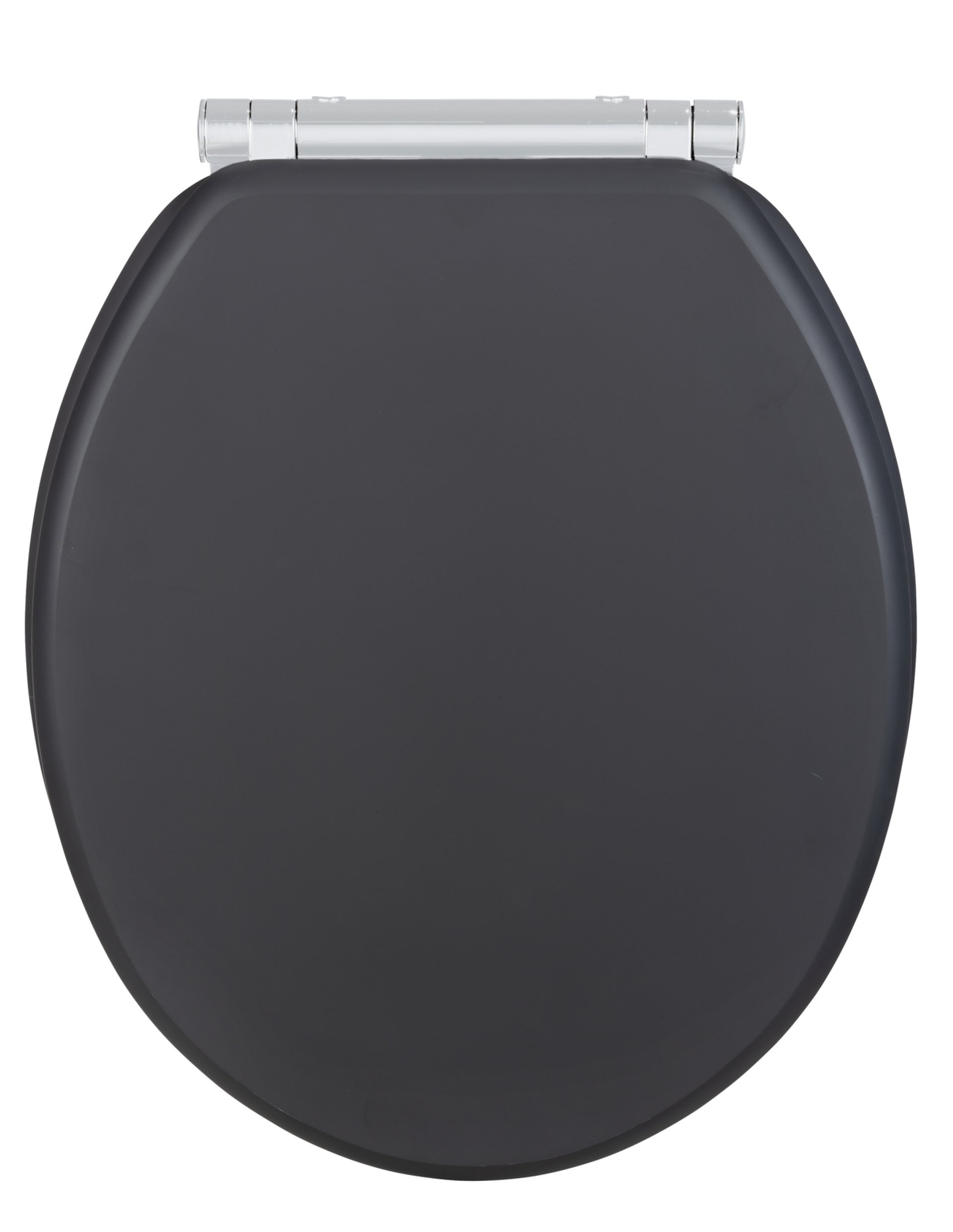 WENKO MORRA WC-Sitz, Grau, aus MDF