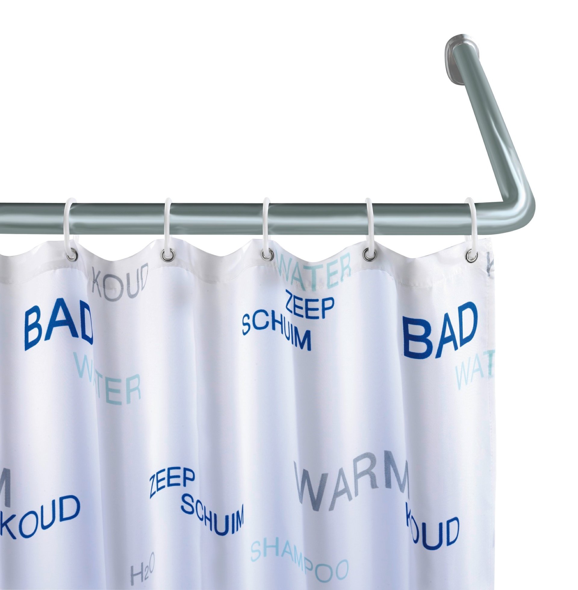 WENKO UNIVERSAL Winkelstange, Chrom